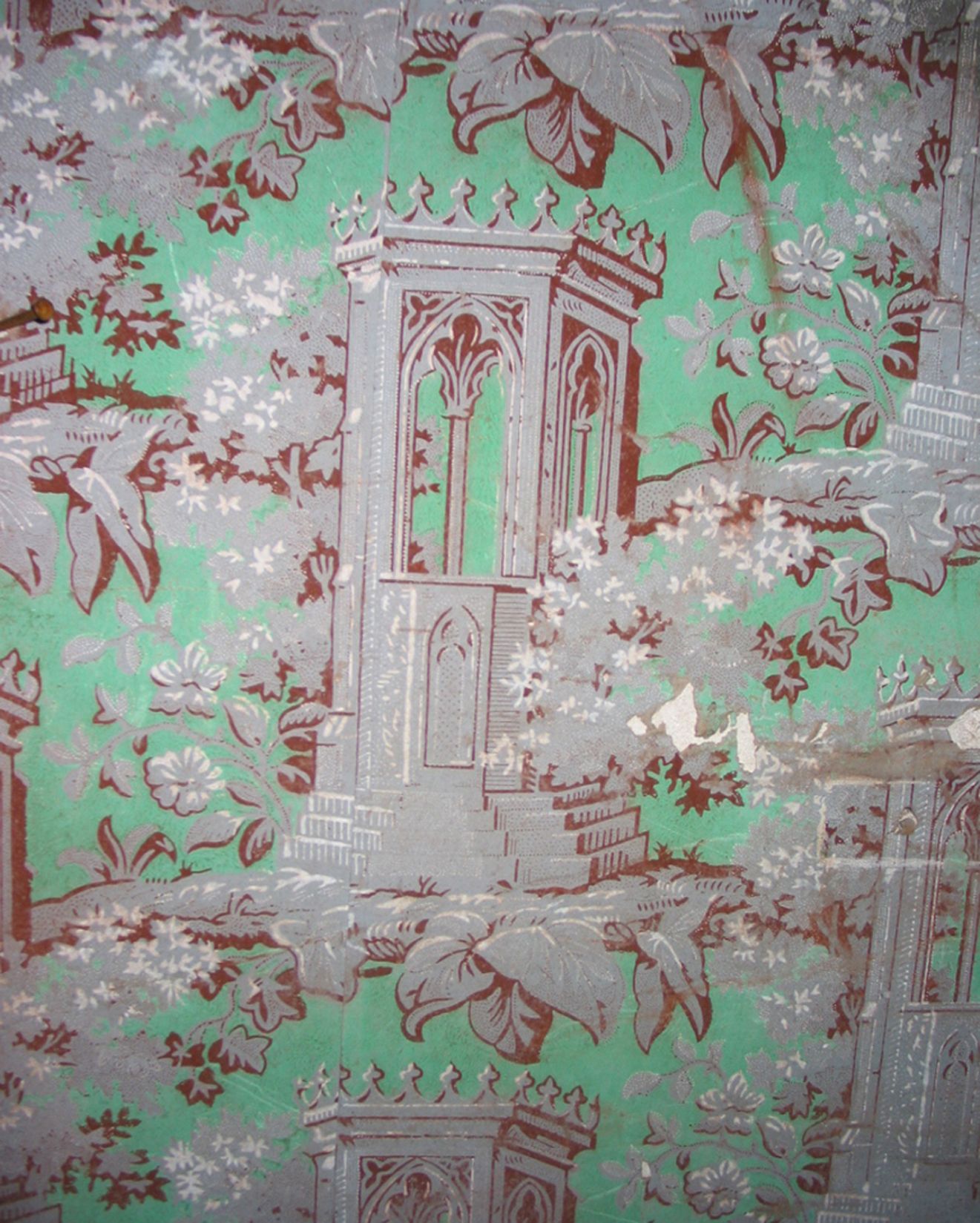1321x1649 From Our Collection: Gothic Revival Wallpaper Historical Society