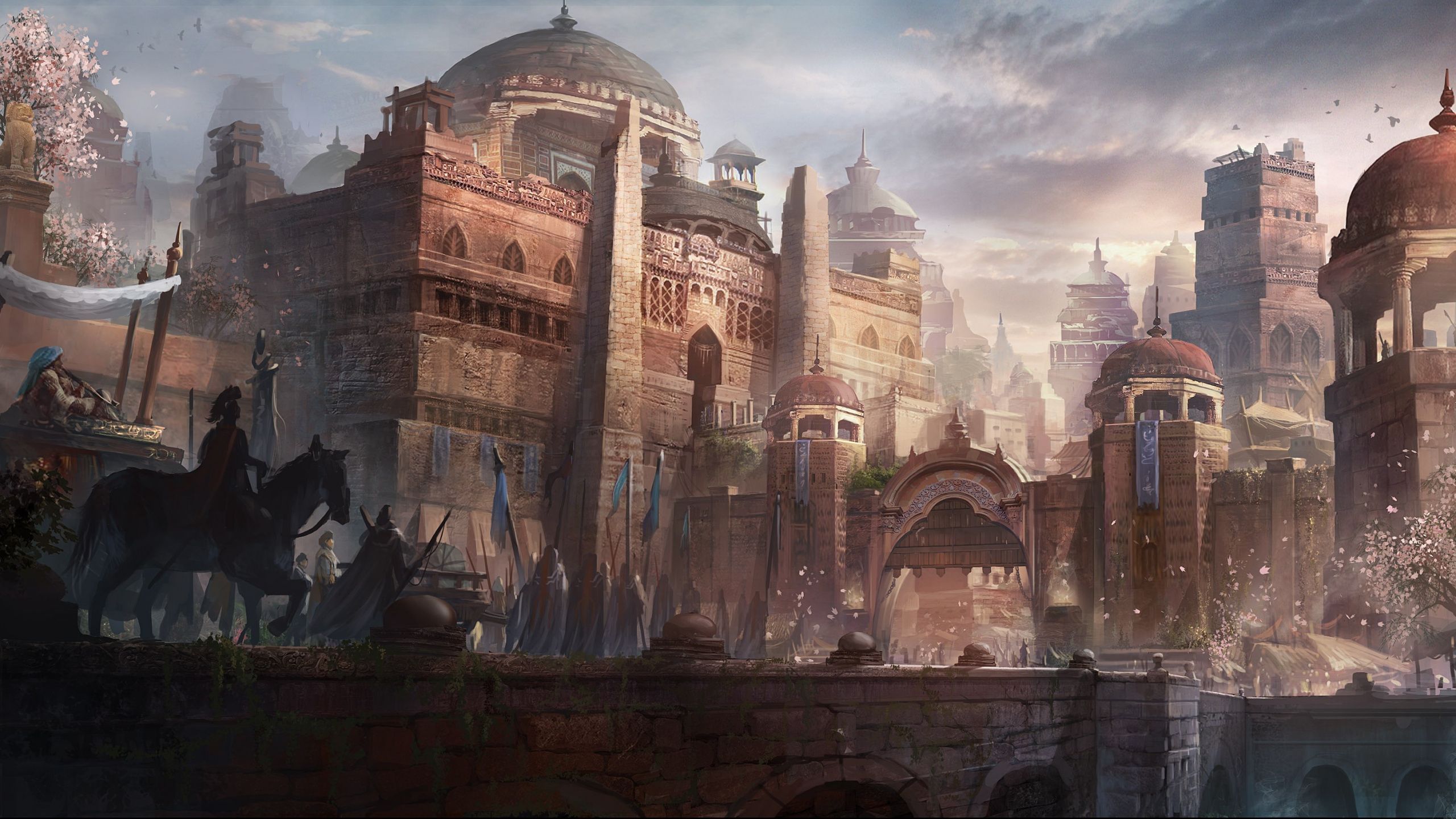 2560x1440 WQHD, QHD, 16:9 Medieval Fantasy Wallpaper Free 2560x1440 High Quality Background
