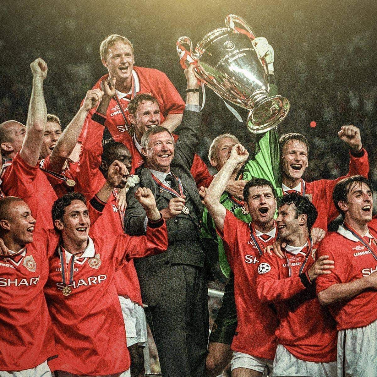 1200x1200 Manchester United Champions League Wallpaper