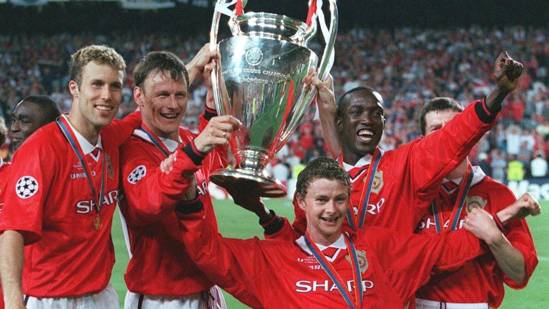 1920x1080 years ago today, Manchester United won the Champions League against Bayern Munich and achieved a historic treble!