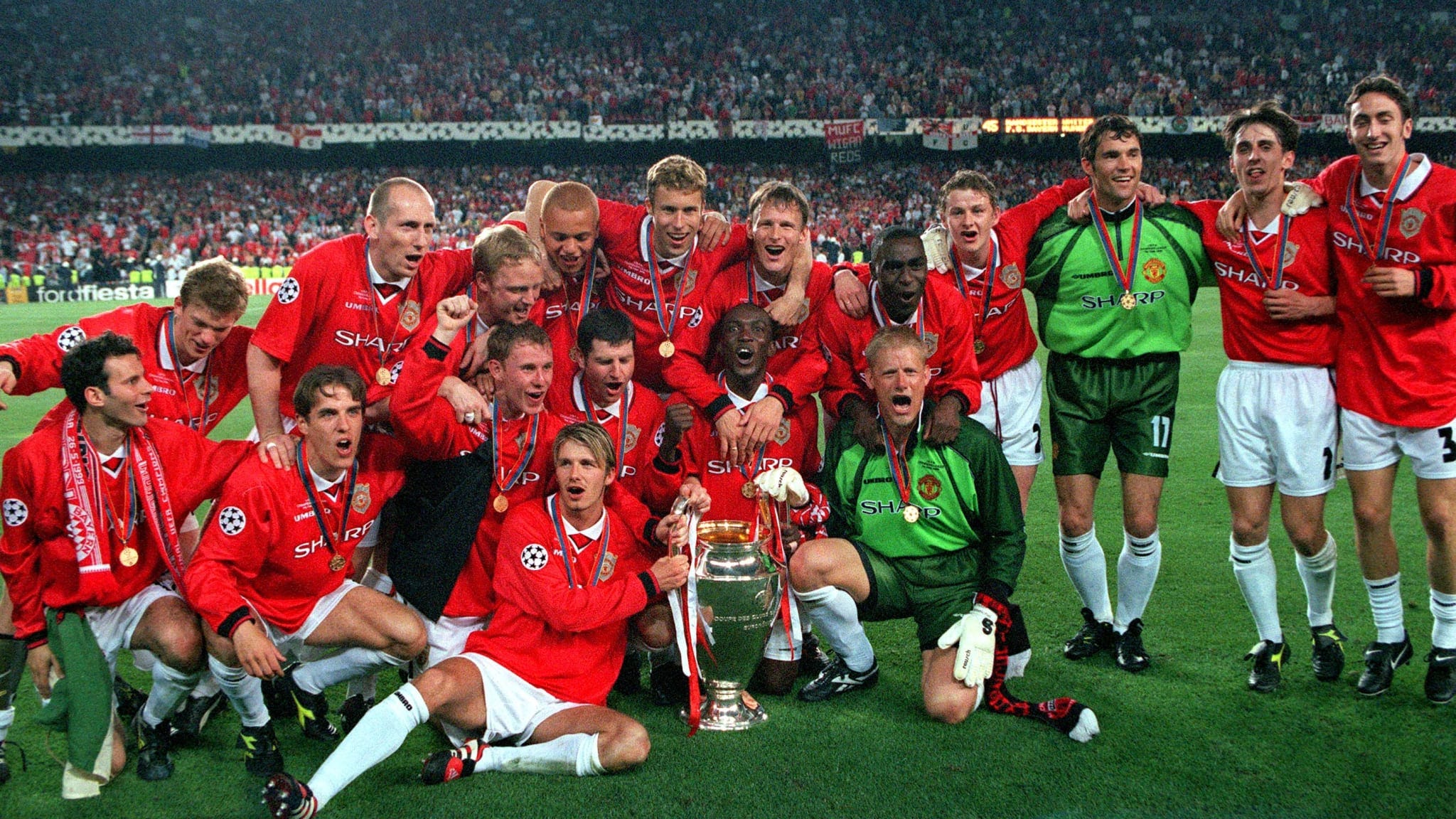 2048x1152 Revisited: Manchester United's Historic 1999 Champions League Win
