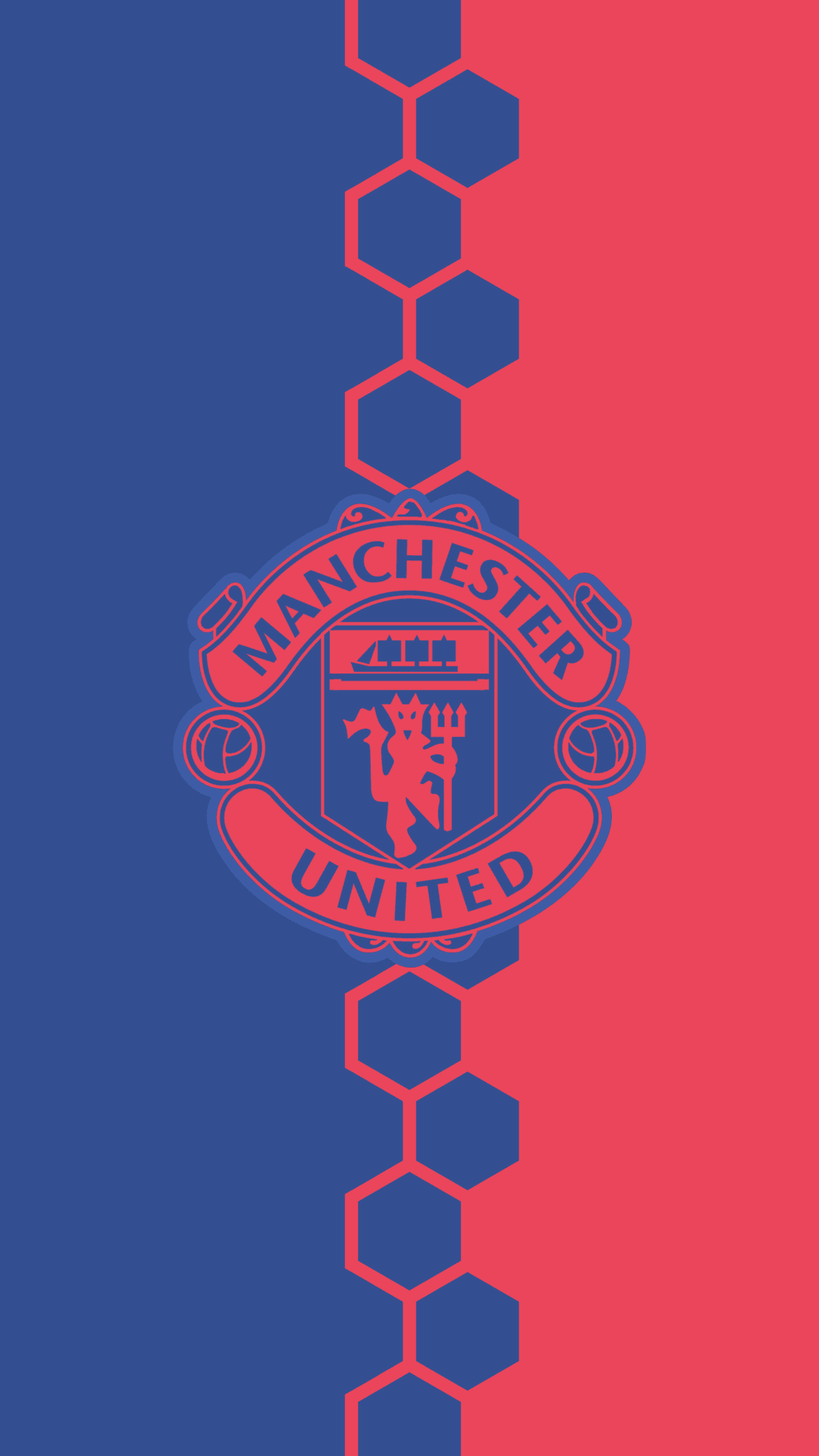 1080x1920 Download Manchester United- three times Champions League winners