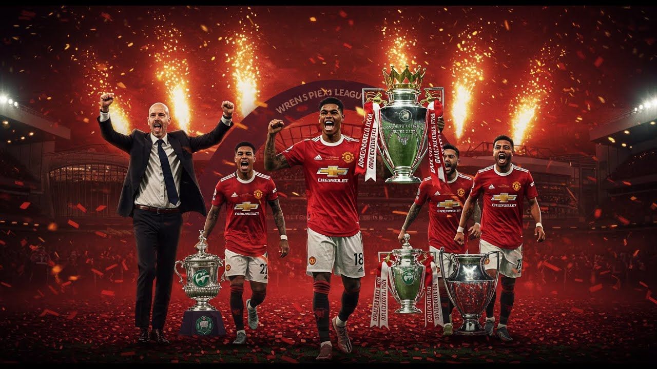 1280x720 Manchester United. Champions of Everything. Ai Can Help Manchester United to Win