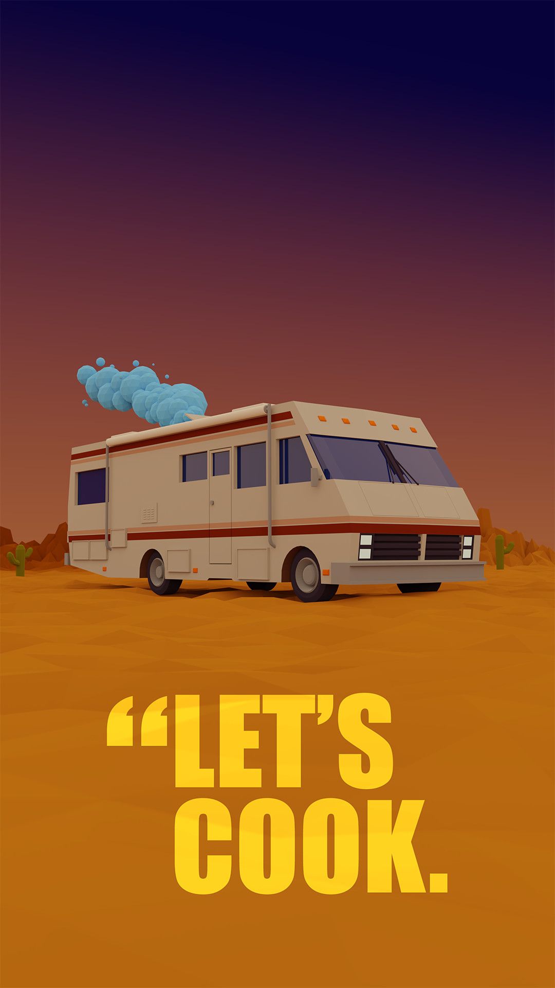 1080x1920 Let's cook Bad fan art