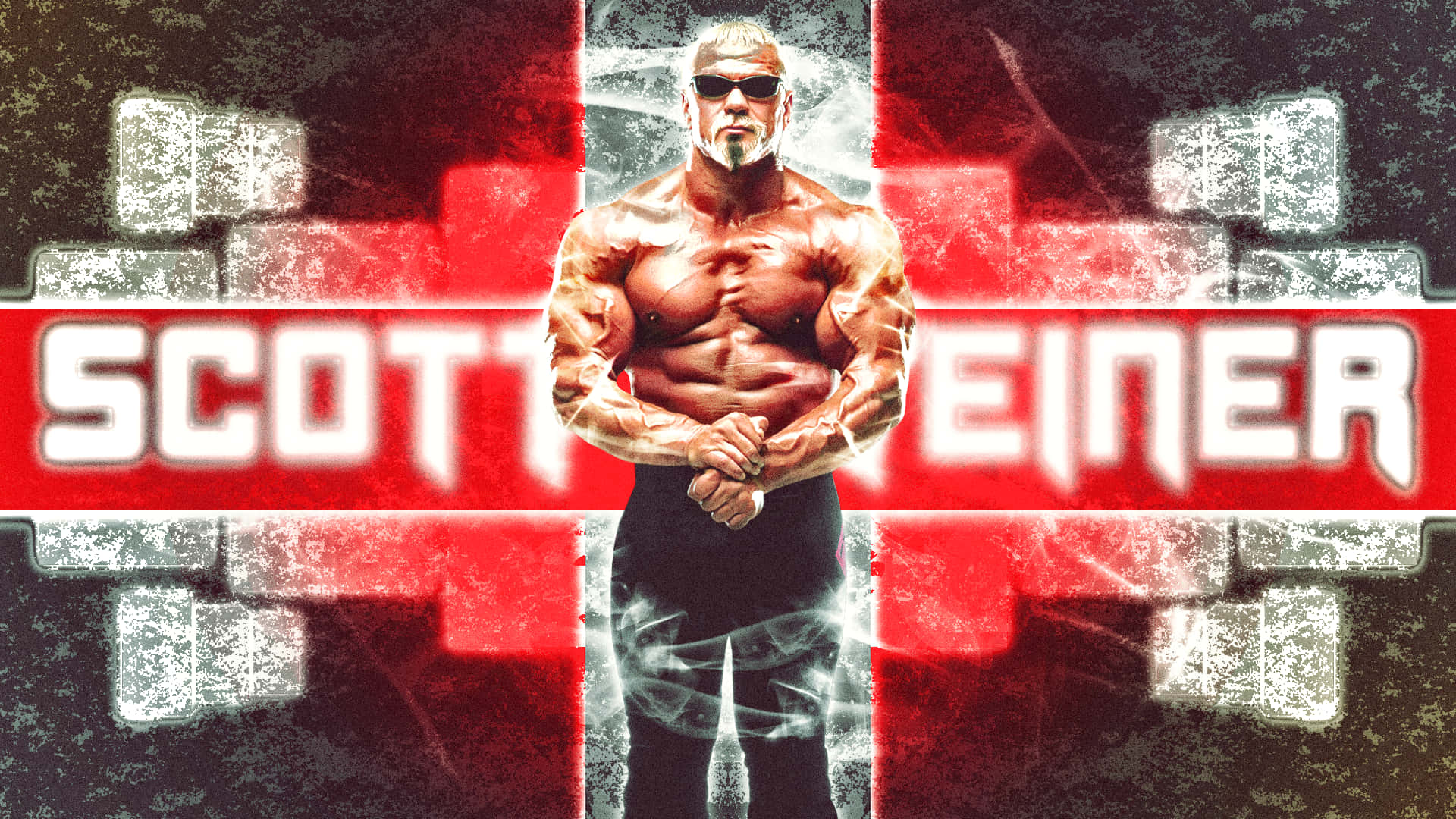 1920x1080 Download Scott Steiner Flexes Physique Wallpaper