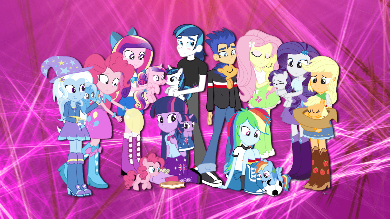 1600x900 My Little Pony: Equestria Girls Wallpaper