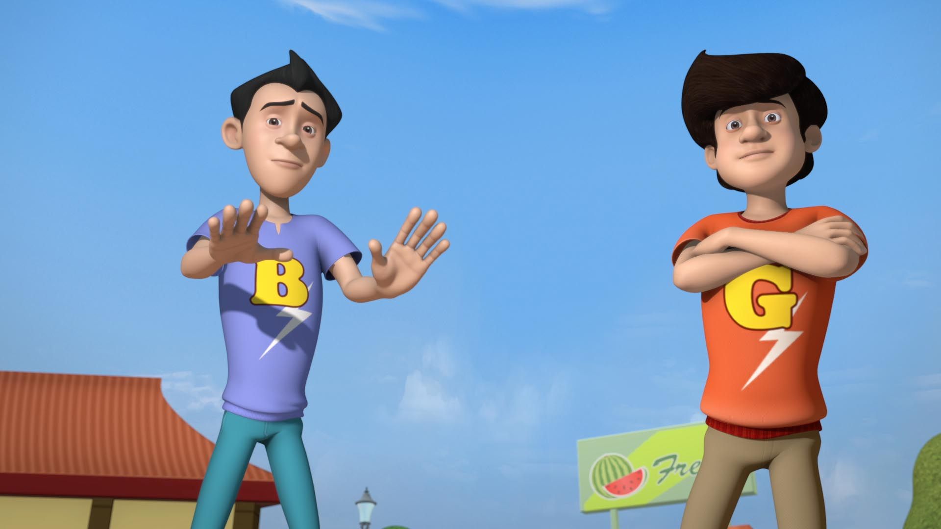 1920x1080 Gattu Battu. Created By Hi Tech Animation Studio
