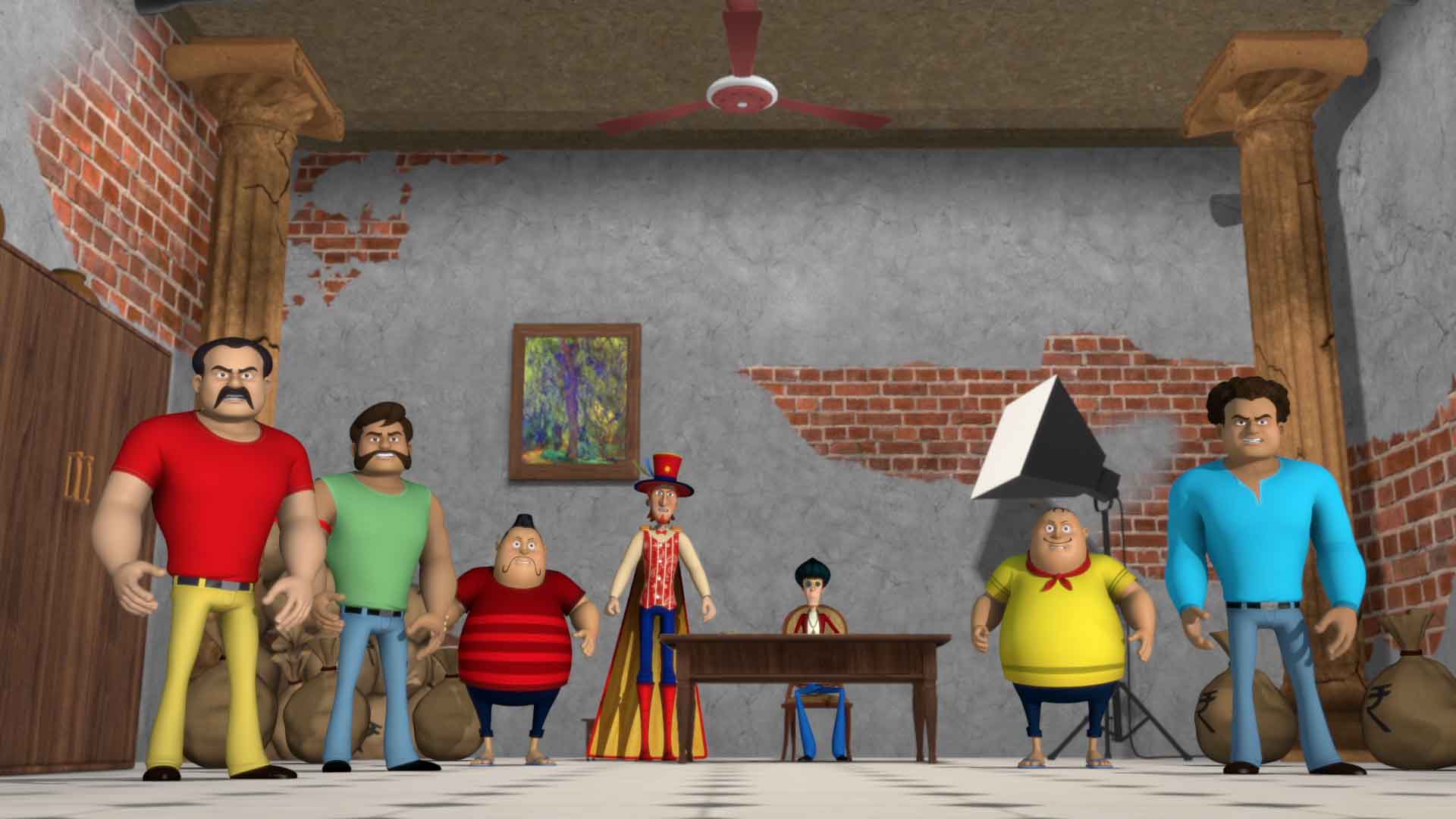 1920x1080 Gattu Battu. Created By Hi Tech Animation Studio