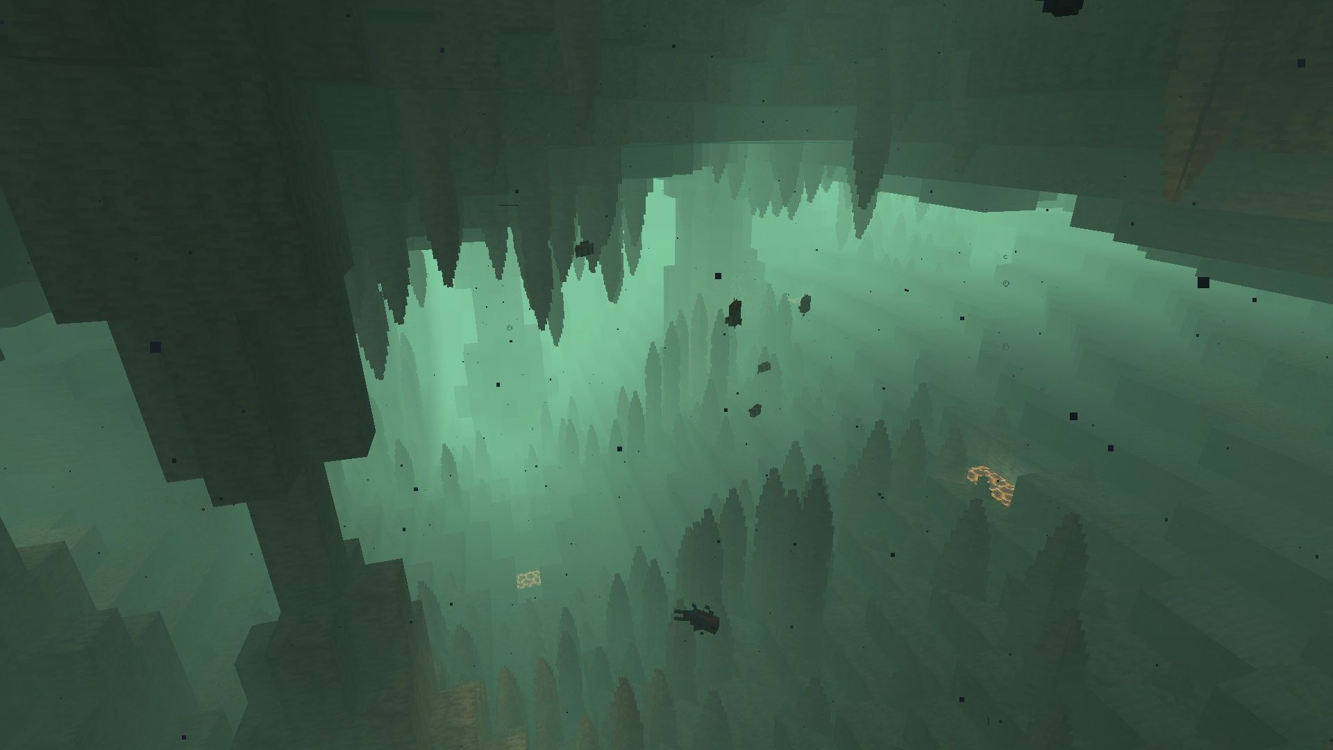 1920x1080 Wallpaper the game, underwater, minecraft, minecraft, swamp for mobile and desktop, section игры, resolution 1920x1080