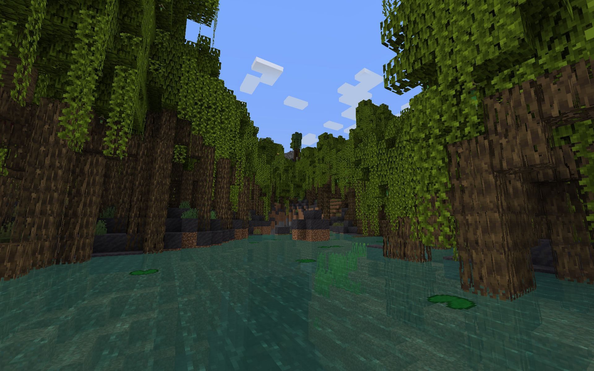 1920x1200 Mangrove Swamp Minecraft Wallpaper