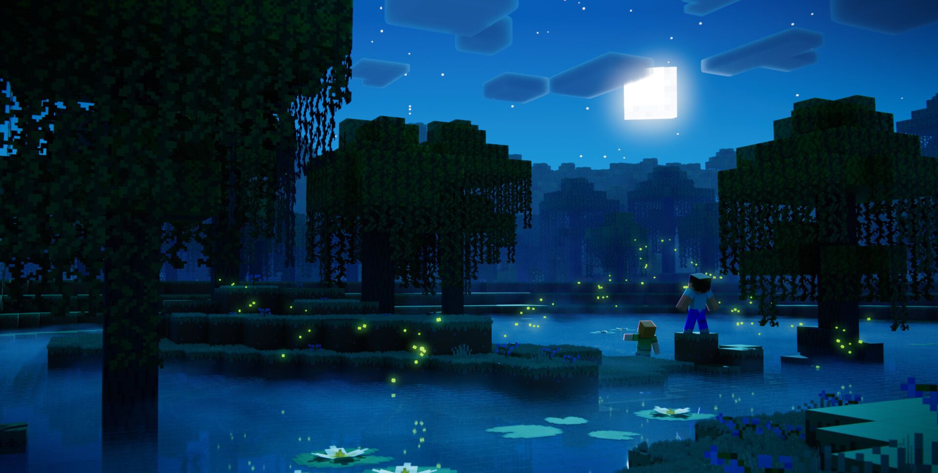 1920x969 Minecraft Live concept art recreation in 3D