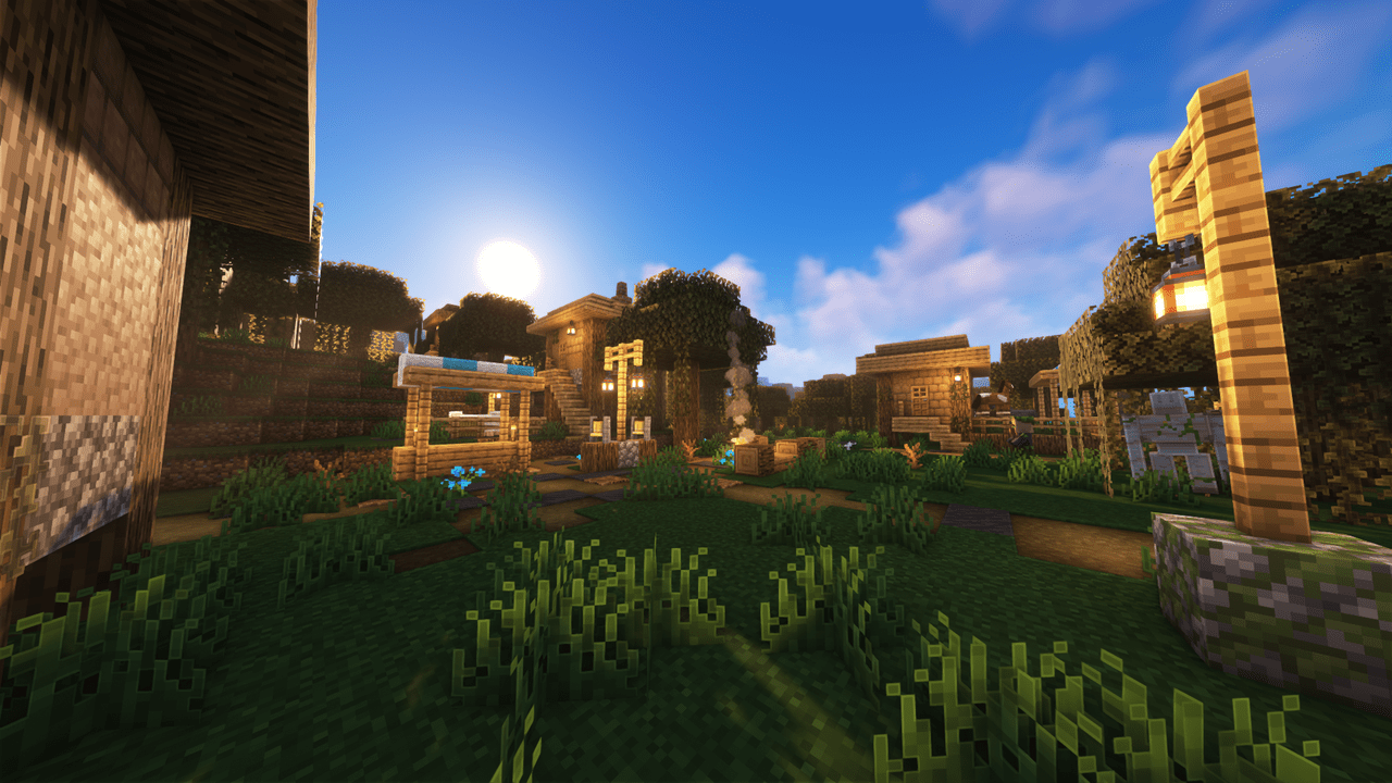 1280x720 Swamp Village by Yosut Resource Packs