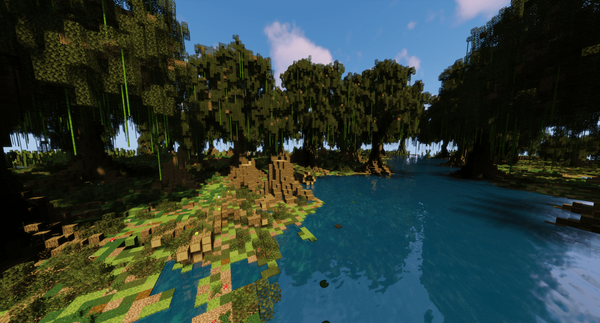 1920x1033 Swamp Lands Swamp Biome