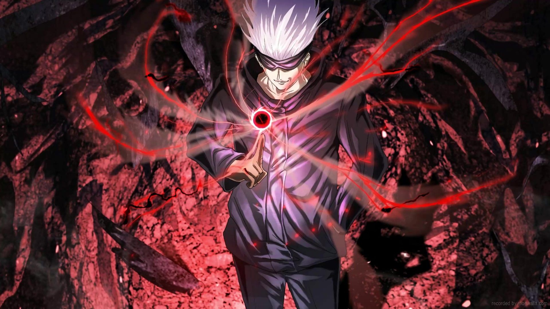 1920x1080 Gojo Cursed Technique Reversal: Red Jujutsu Kaisen Live Wallpaper