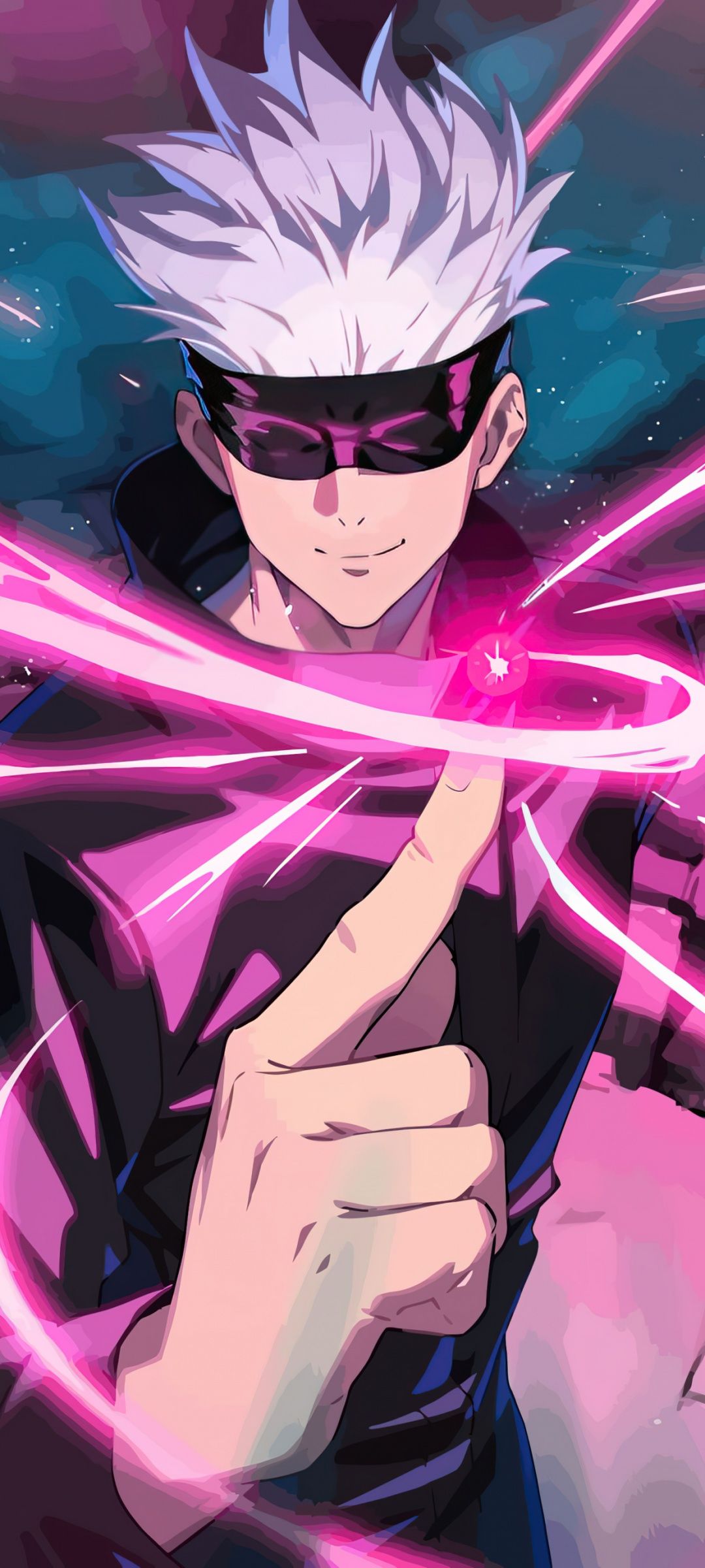 1080x2400 Satoru Gojo Wallpaper 4K, Jujutsu Kaisen, Manga series