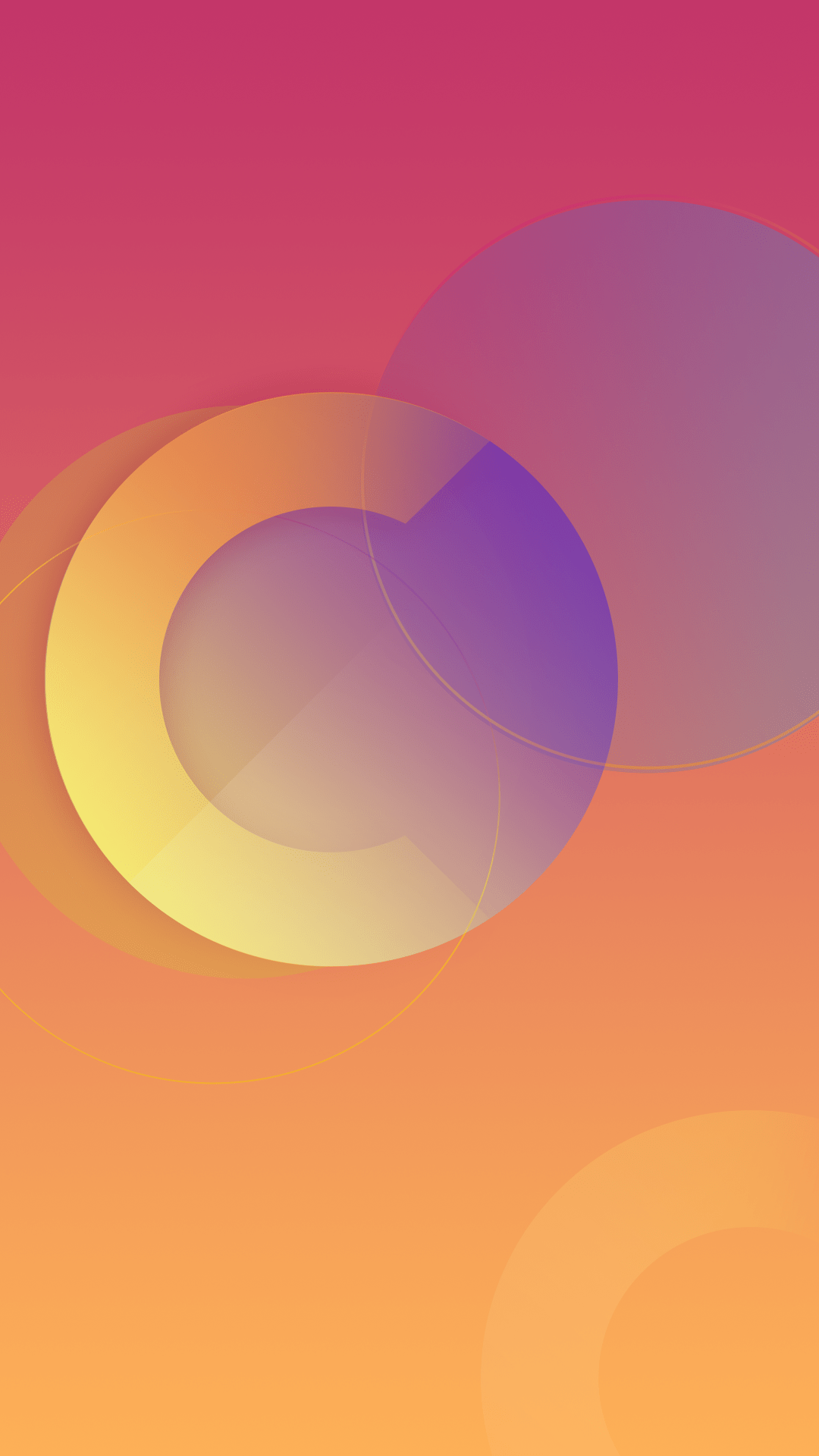 1080x1920 Wallpaper Coolpad, Coolpad Cool Play Coolpad Cool Colorfulness, Orange, Background Free Image