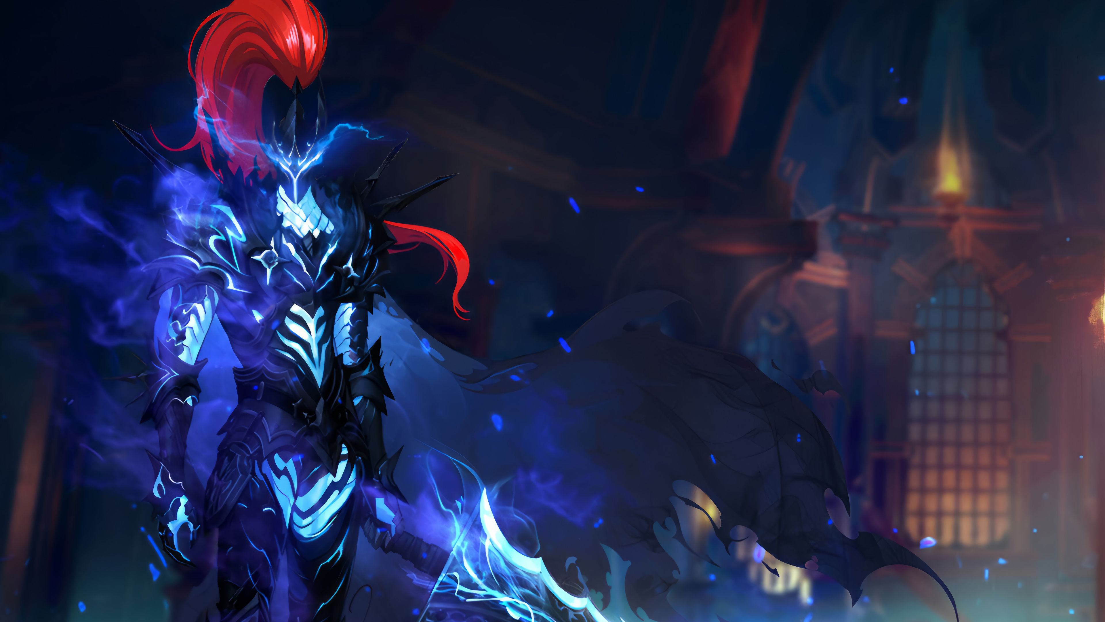 3840x2160 Solo Leveling: ARISE Igris Shadow 4K Wallpaper HD PC a
