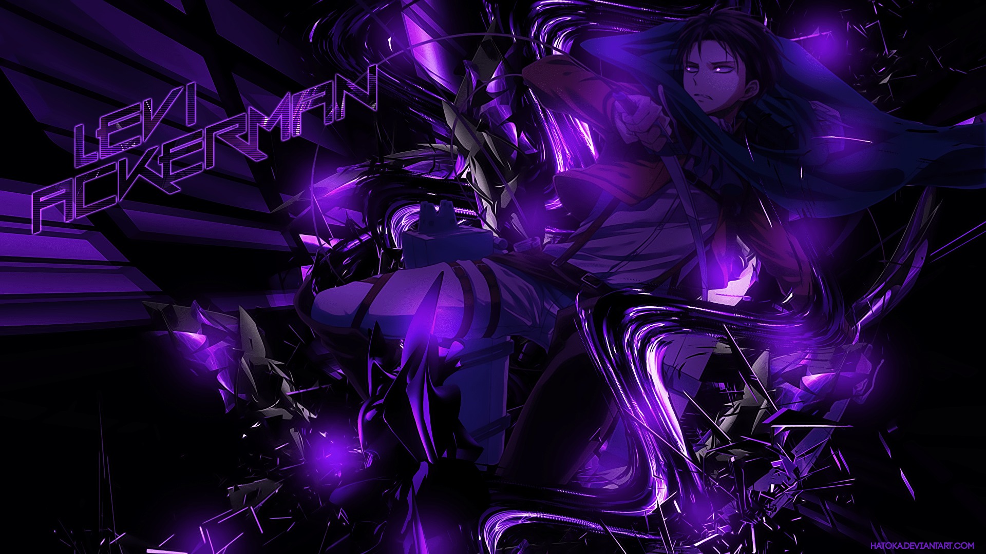 1920x1080 Levi Ackerman HD Wallpaper