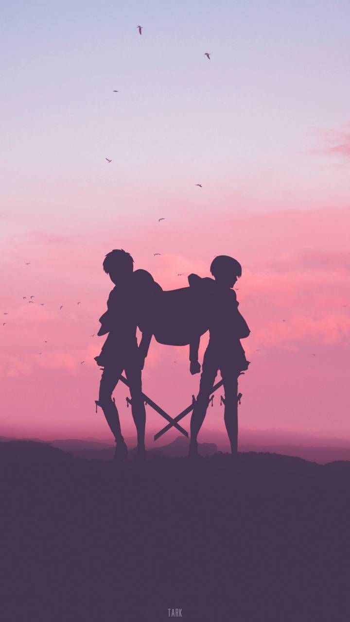 720x1280 Eren and Levi wallpaper