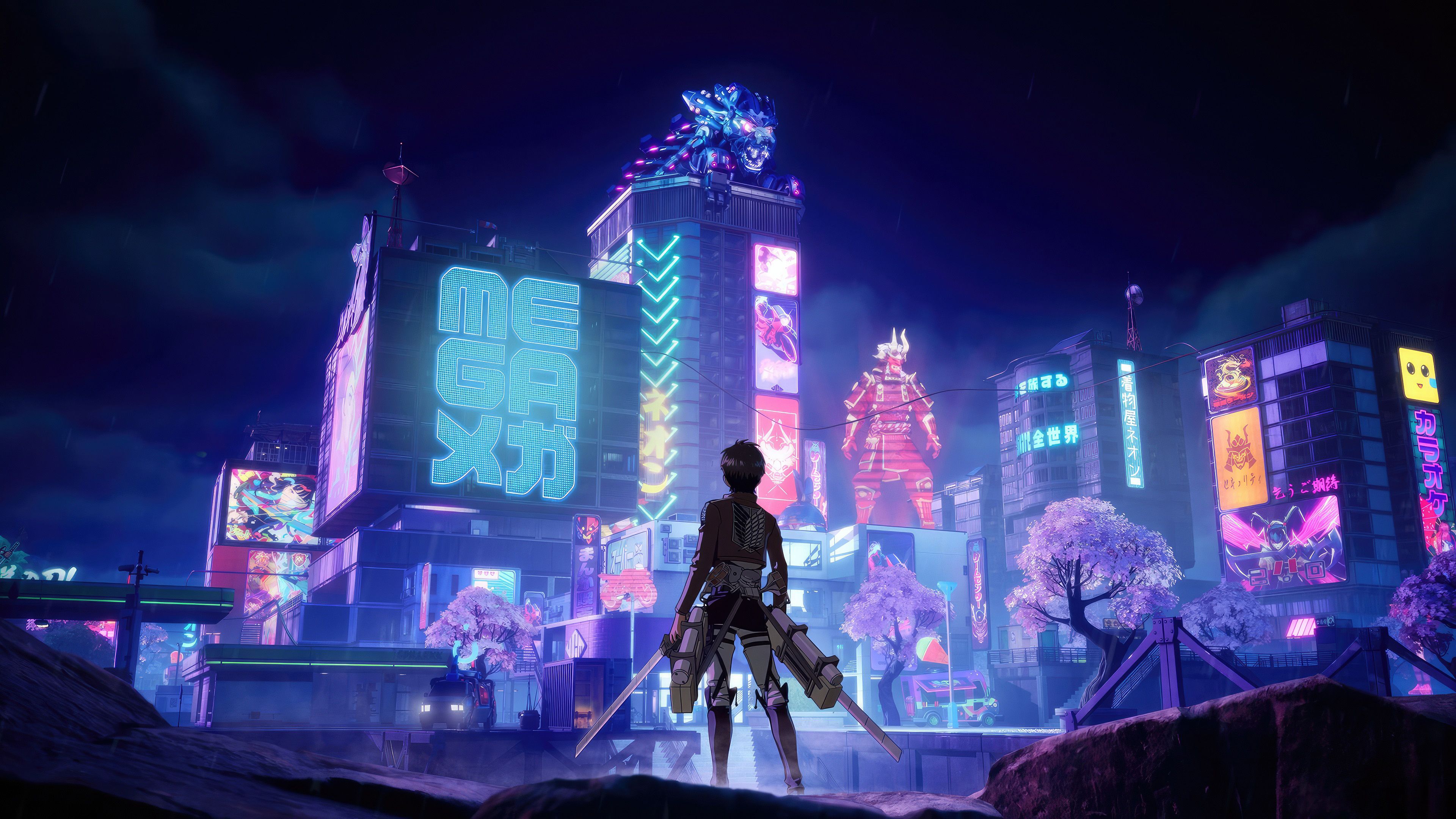 3840x2160 Fortnite Attack On Titan Wallpaper, HD Games Wallpaper, 4k Wallpaper, Image, Background, Photos and Picture