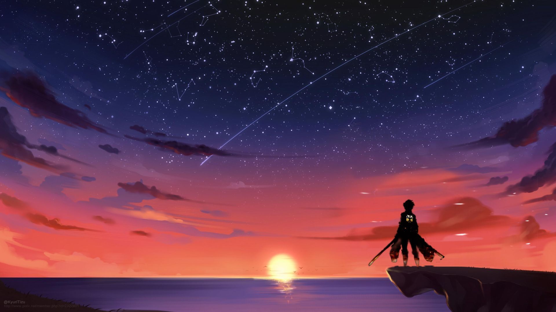 1920x1080 AOT PC Aesthetic Wallpaper