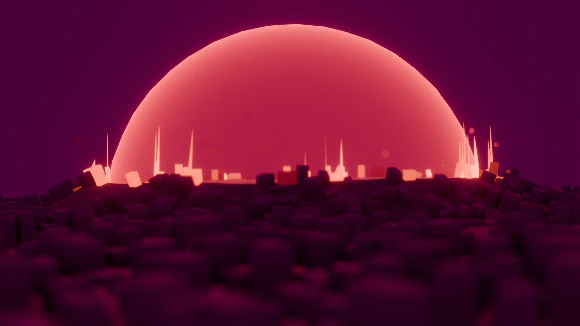 1920x1080 Akira (1988 film)'s Atomic Explosion