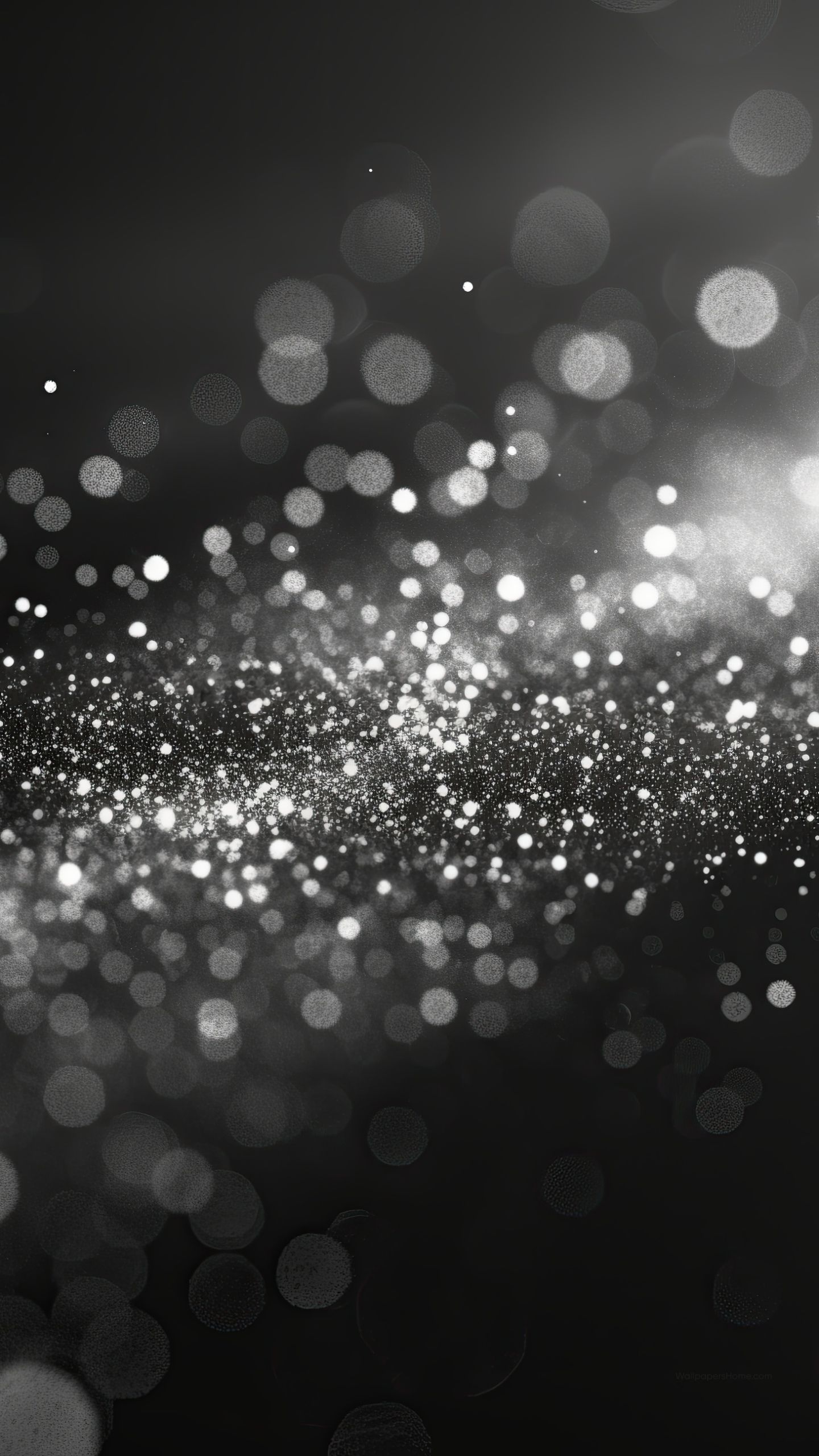 1440x2560 Black Wallpaper 4K, Monochrome