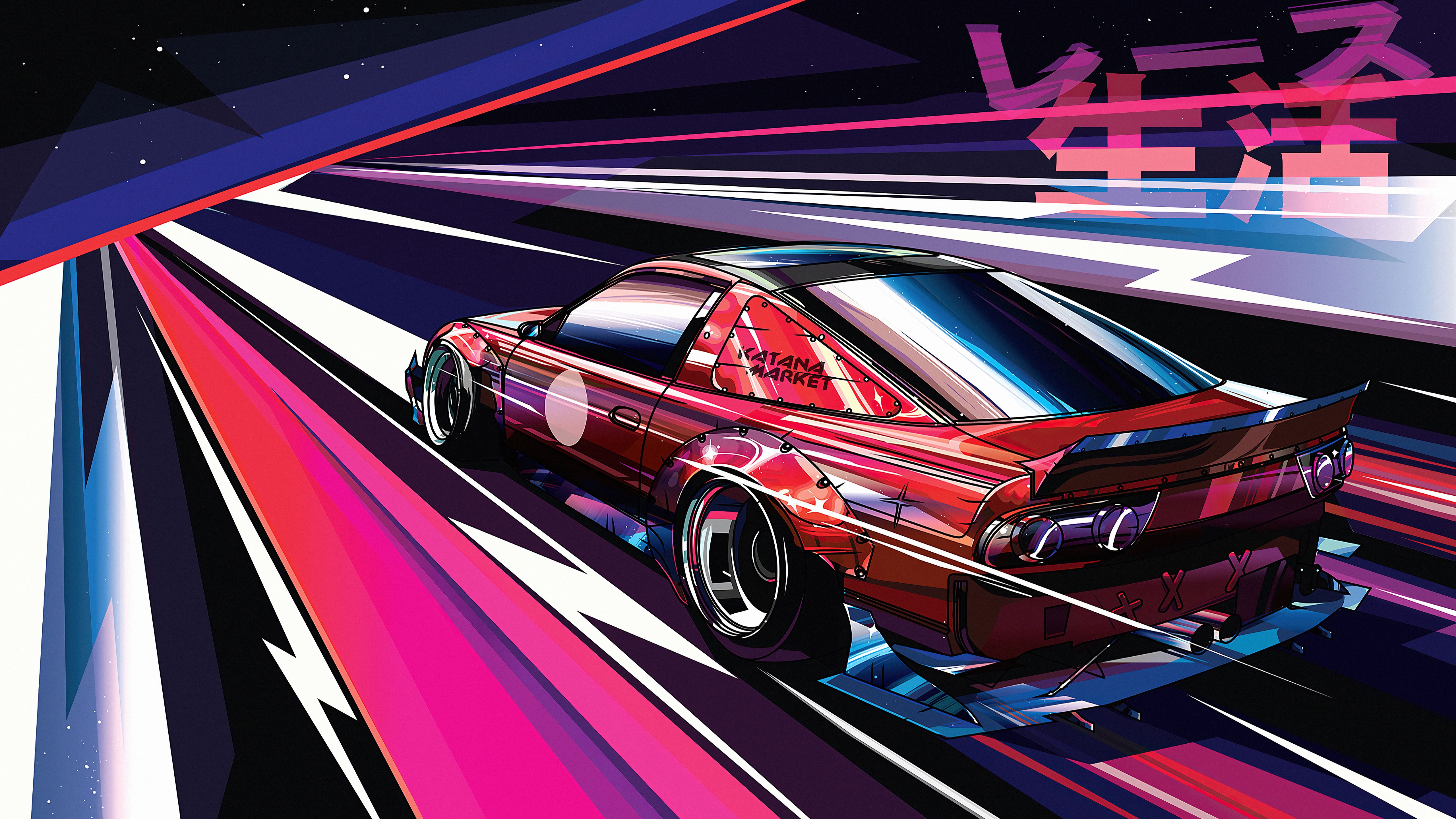 5120x2880 Rocket Bunny 180 Sx Wallpaper, HD Artist Wallpaper, 4k Wallpaper, Image, Background, Photos and Picture
