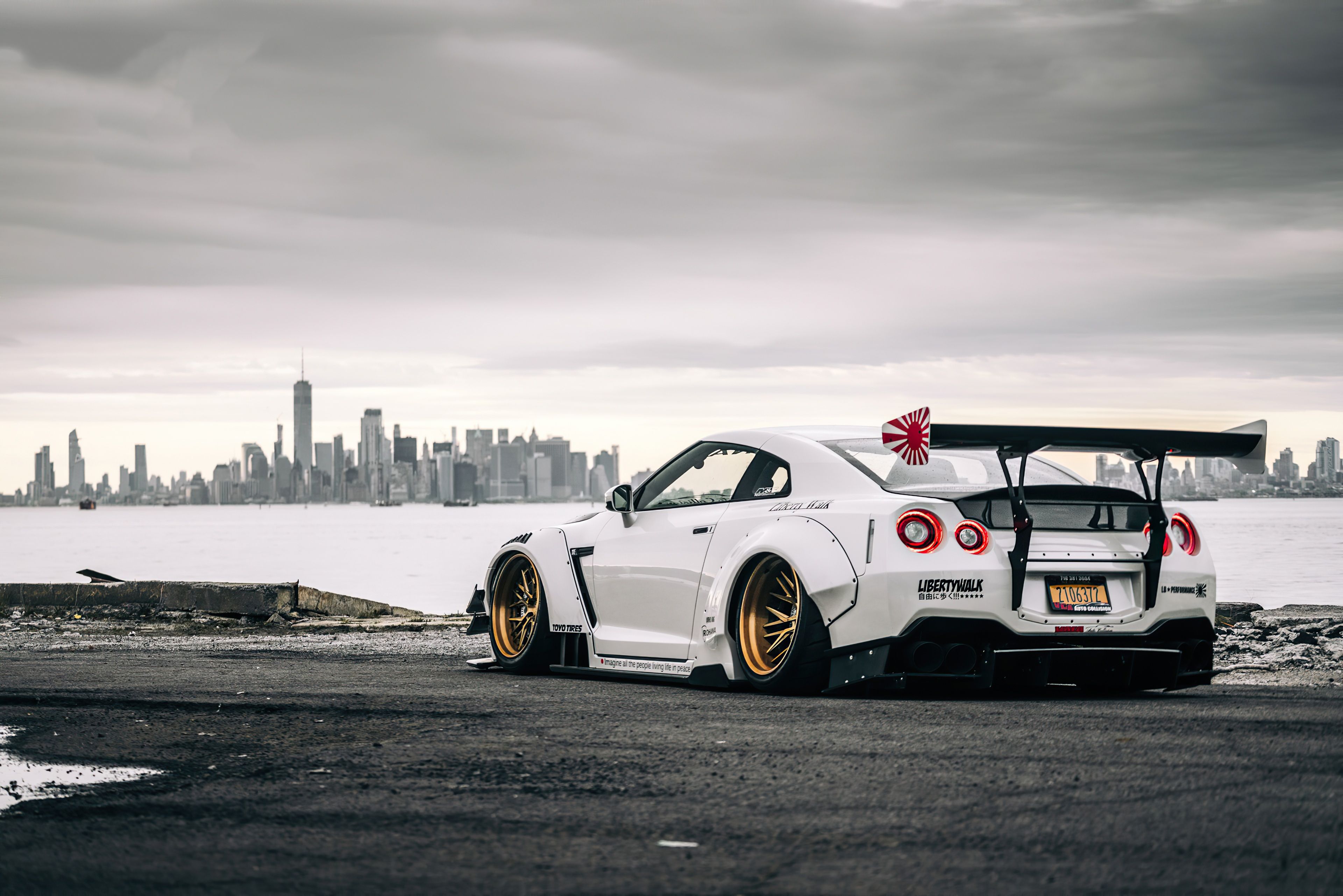 3840x2562 Rocket Bunny GTR R35 Wallpaper