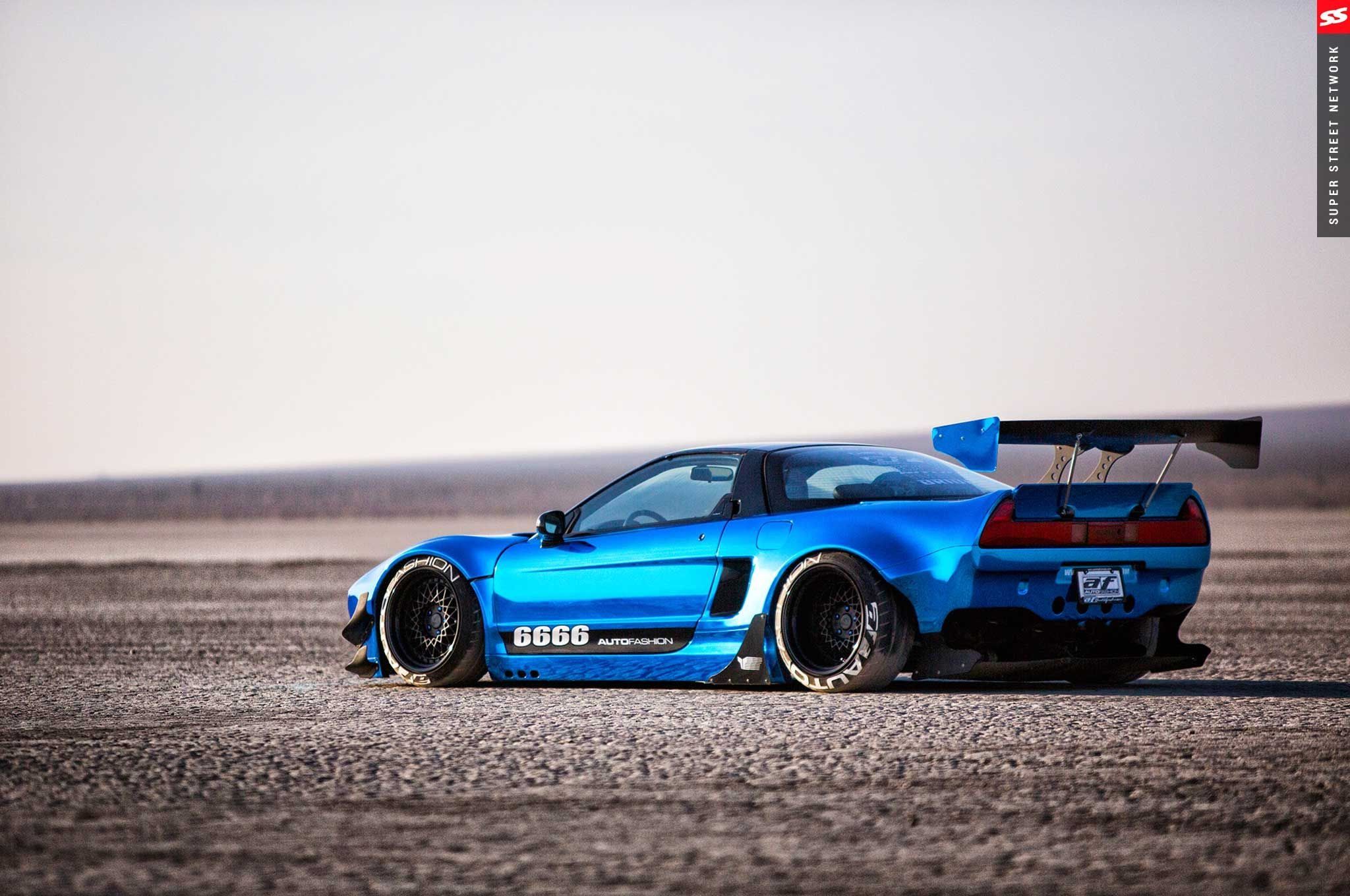 2048x1360 Acura, Nsx, Rocket, Bunny, Cars, Coupe, Modified, Blue Wallpaper HD / Desktop and Mobile Background