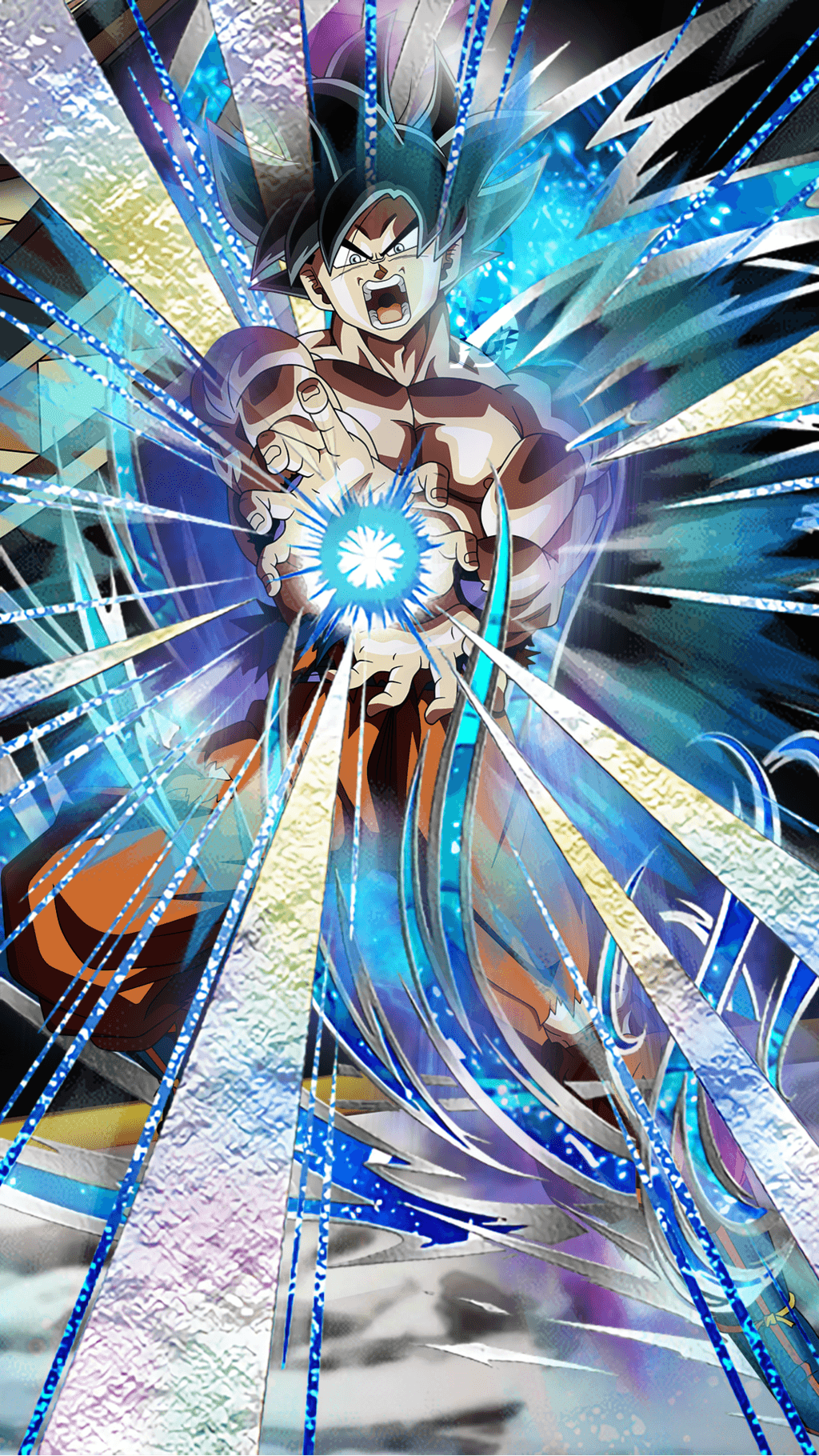 1024x1820 UI Goku Wallpaper