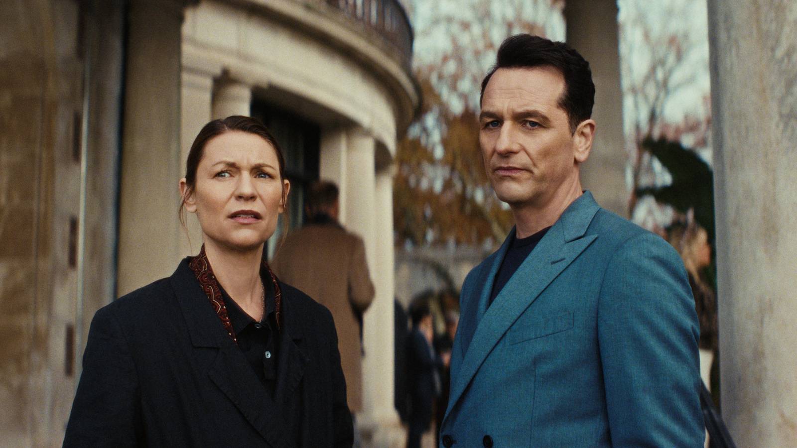 1600x900 Matthew Rhys and Claire Danes Return to the Mystery Genre in First Image for Netflix's 'The Beast