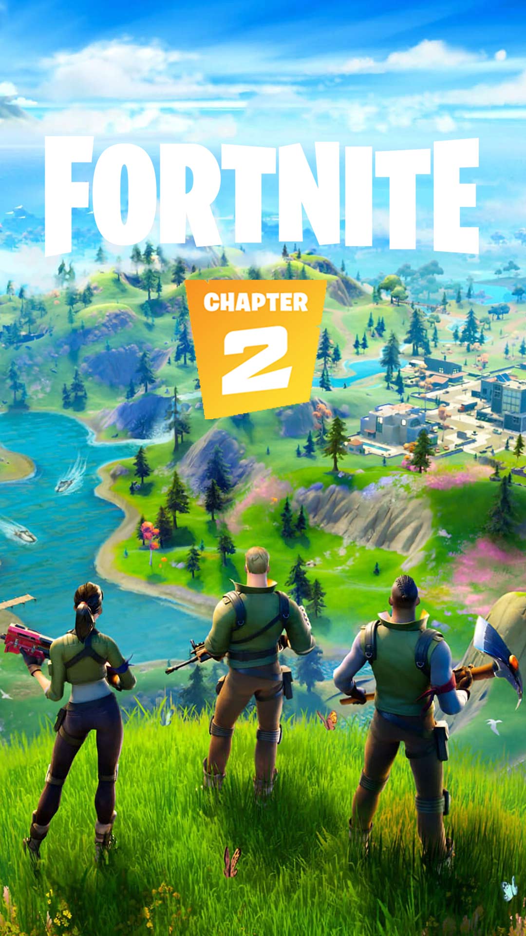 1080x1920 Fortnite chapter 2 season 2 wallpaper phone background download