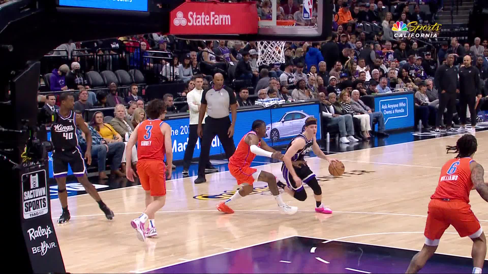 1920x1080 Kevin Huerter with a 2 Pt vs. Oklahoma City Thunder