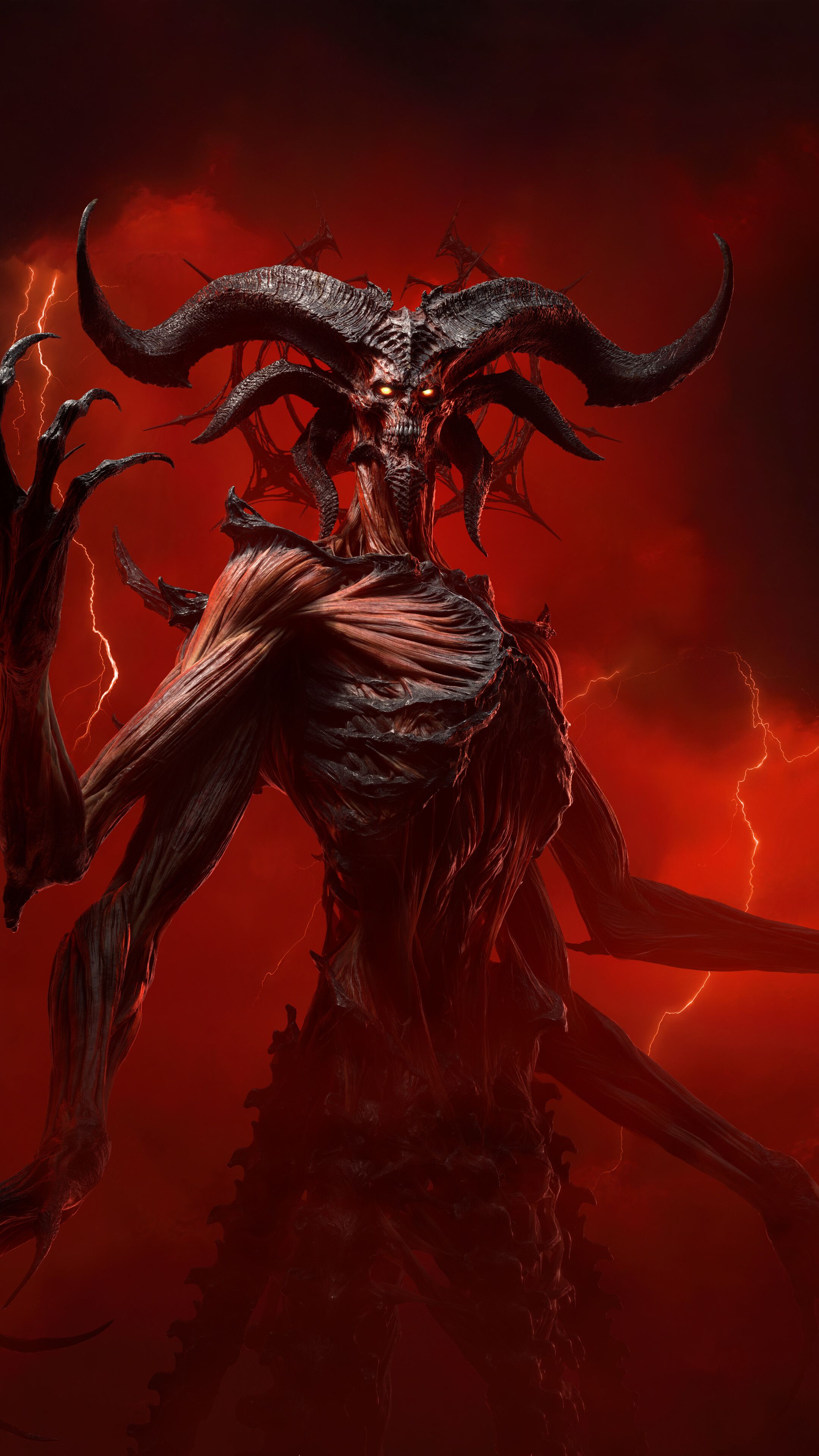 2160x3840 Mephisto Diablo IV: Lord of Hatred 8K 4K Wallpaper HD PC