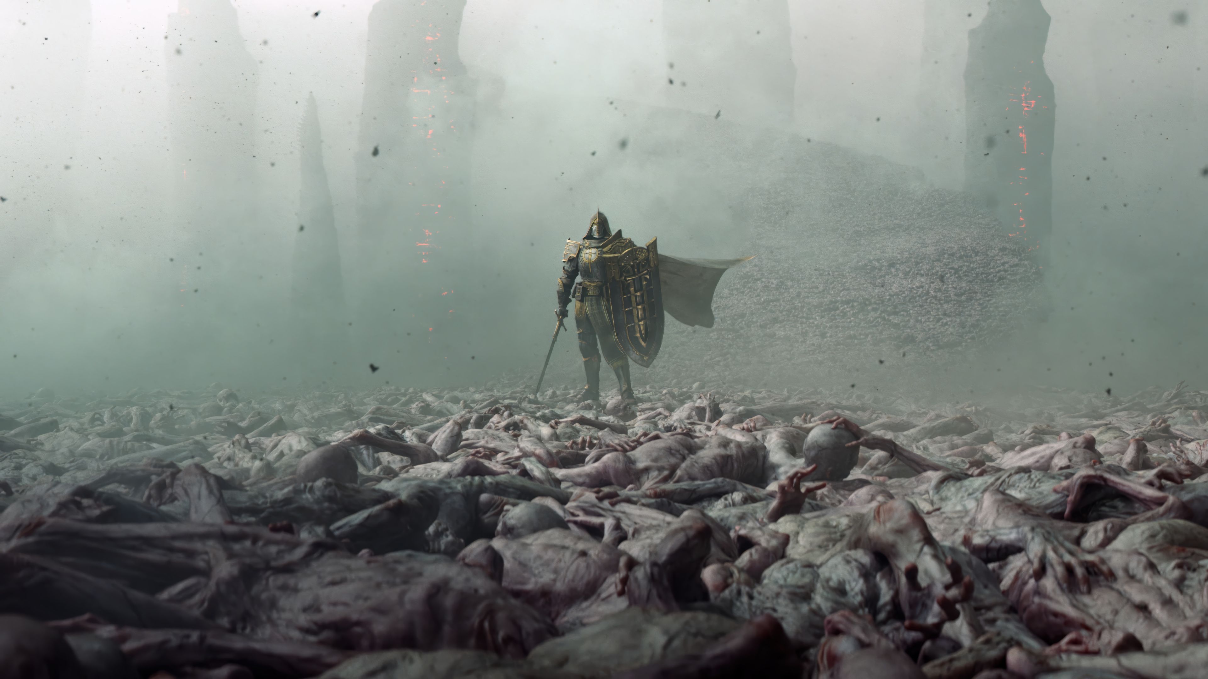 3840x2160 Diablo IV: Lord of Hatred Paladin Cinematic Wallpaper 4K HD PC