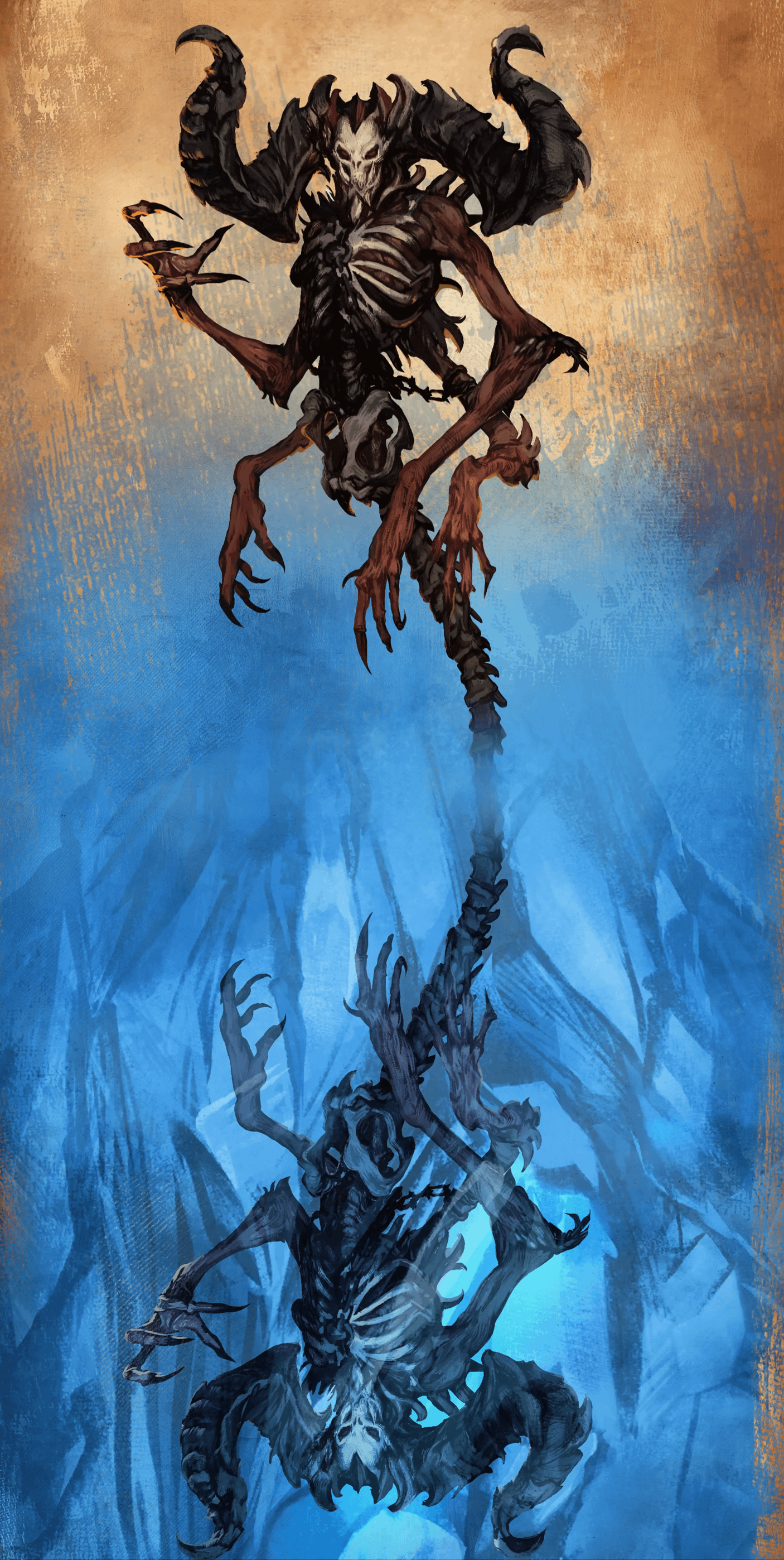 1406x2796 4k Diablo IV Wallpaper of Lorath Artwork