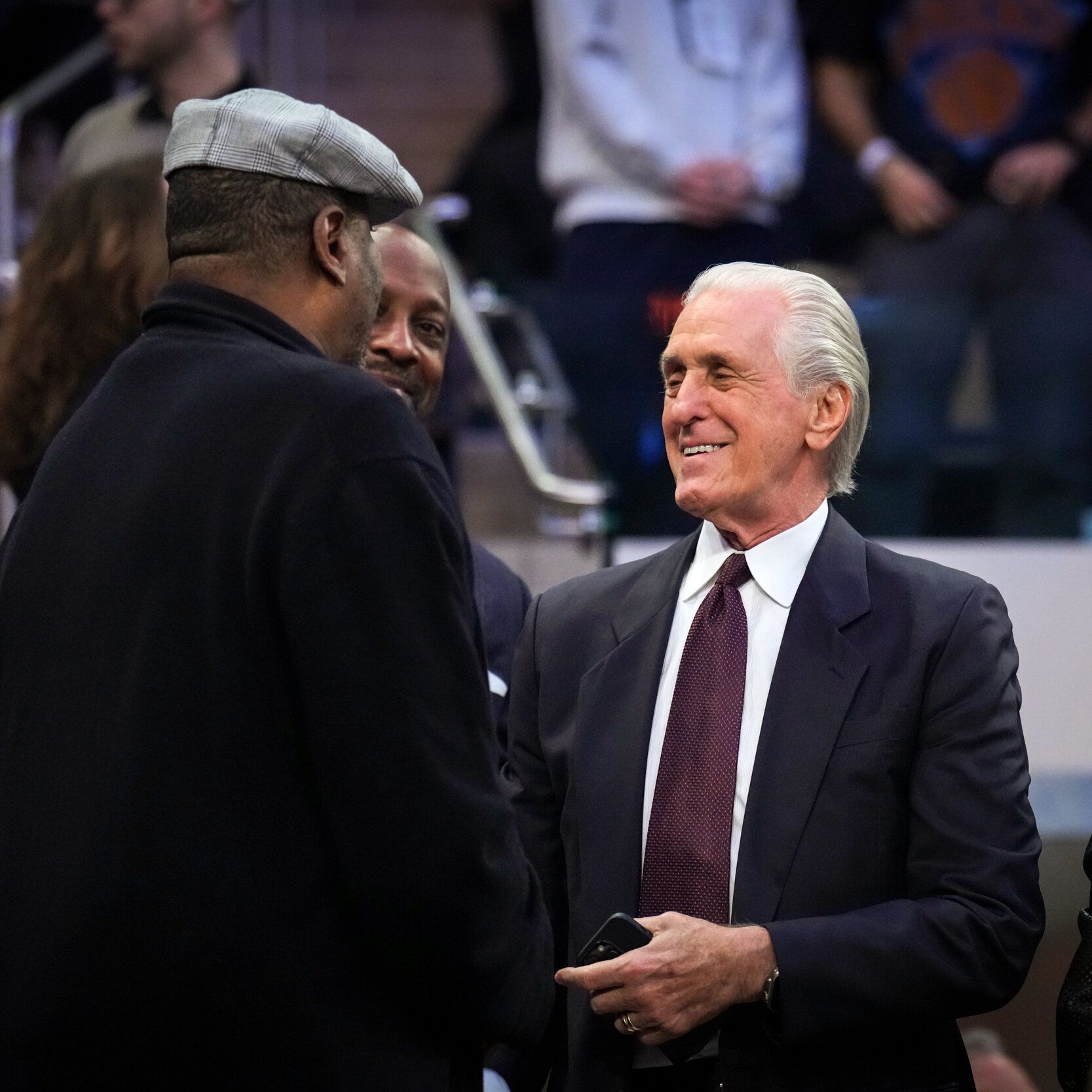 1667x1667 Pat Riley, Once Front and Center, Reigns in the Background