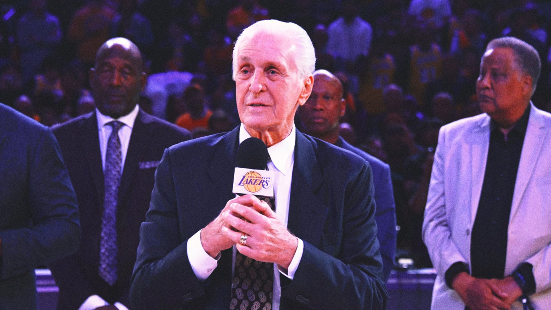 1920x1080 Lakers to Unveil Statue of Former Coach Pat Riley Before Game Against Celtics
