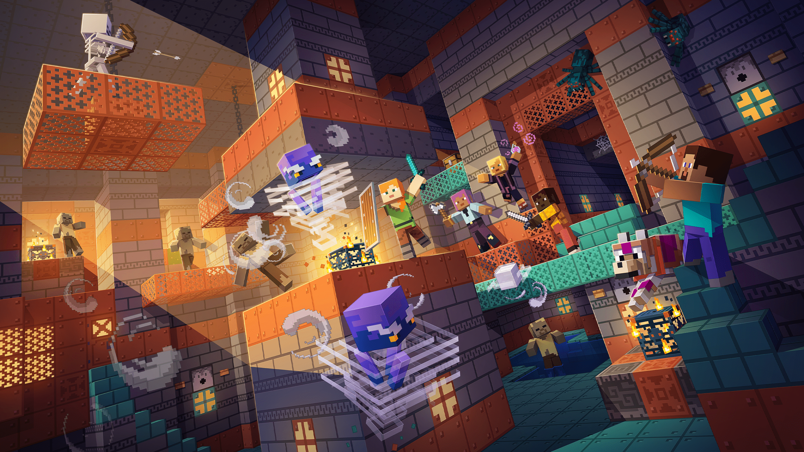 2560x1440 Minecraft Wallpaper and Background: Free HD Download