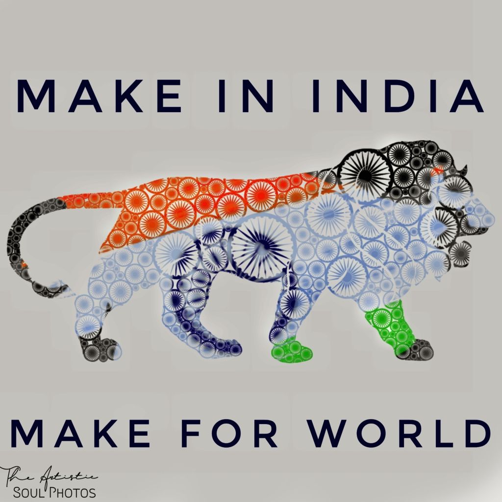 1024x1024 Make In India Wallpaper