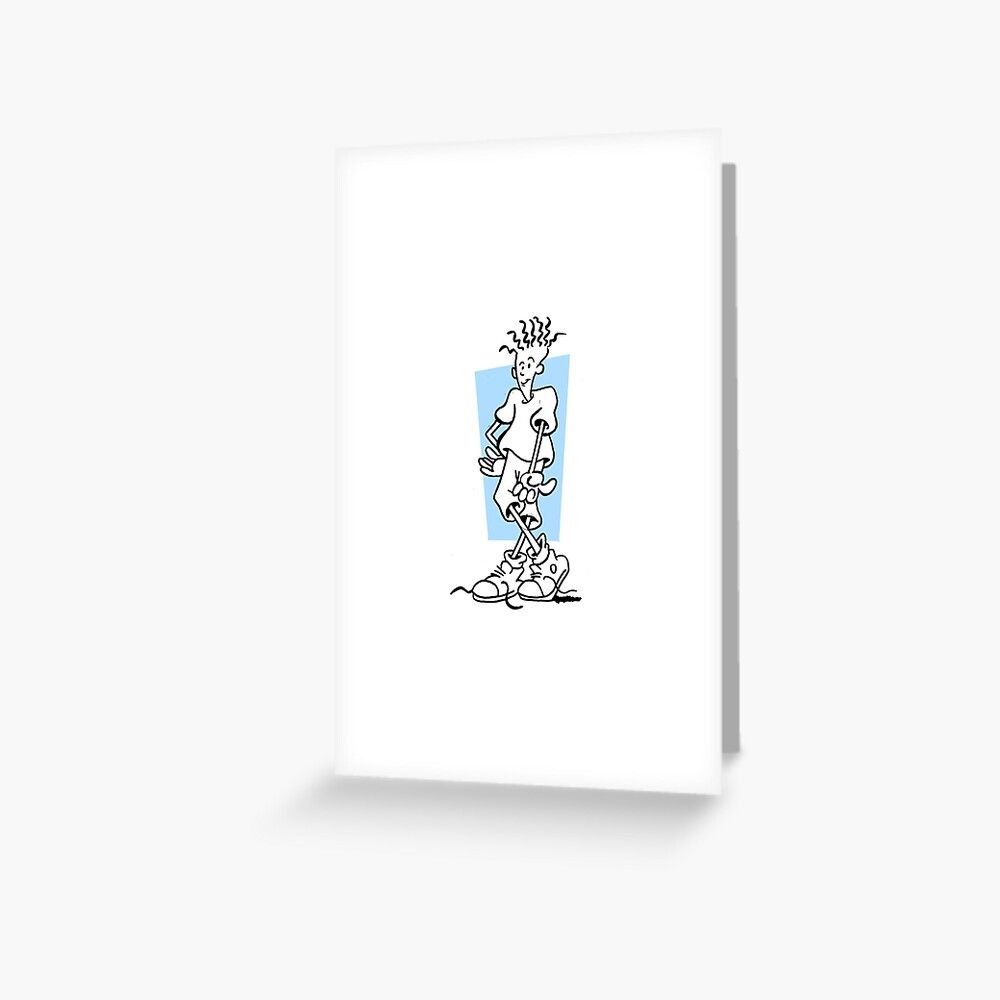 1000x1000 Fido Dido Greeting Card