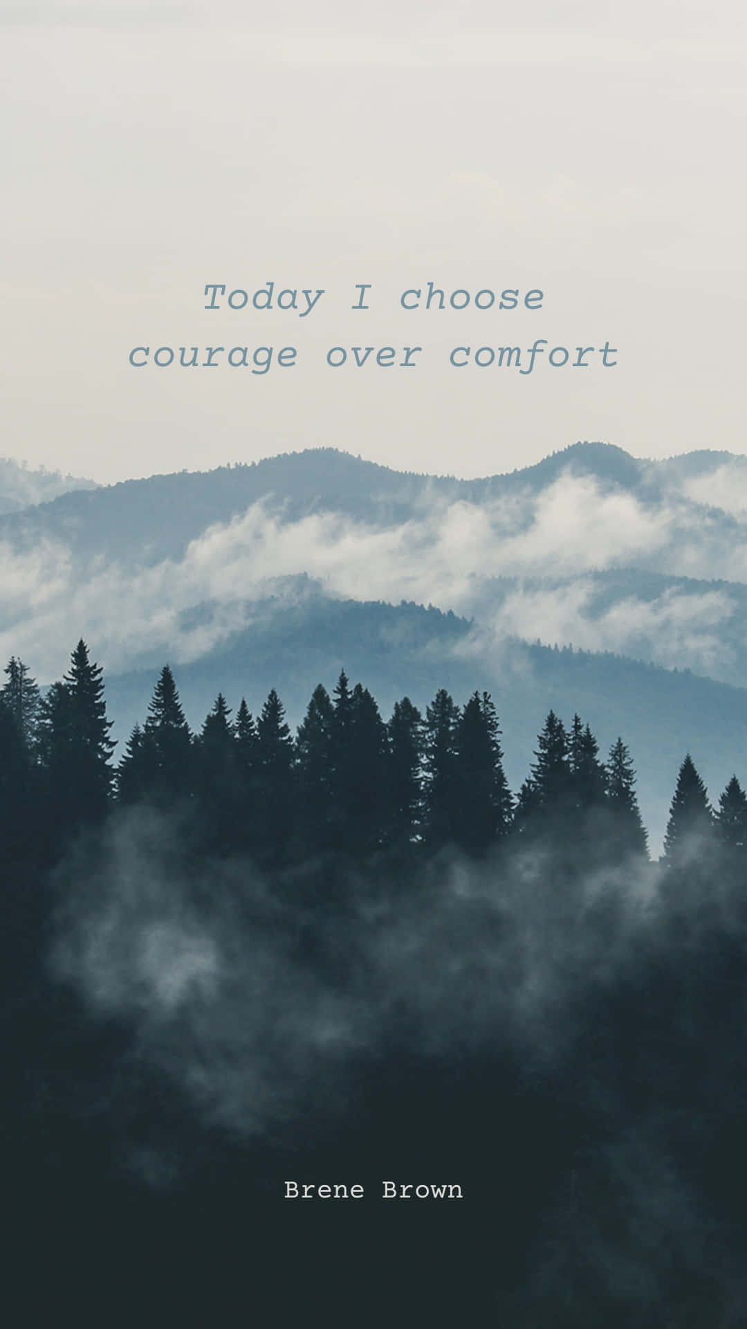 1080x1920 Download Intentional Quote Brown Wallpaper