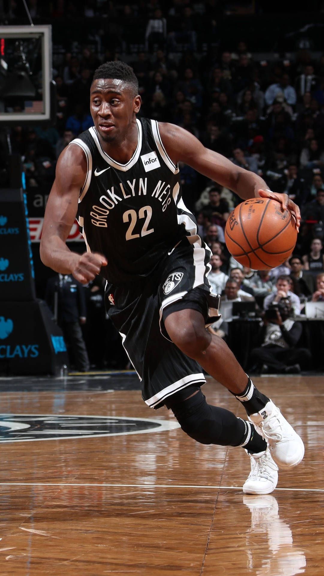 1081x1920 Download Brooklyn Small Forward Caris Levert Wallpaper