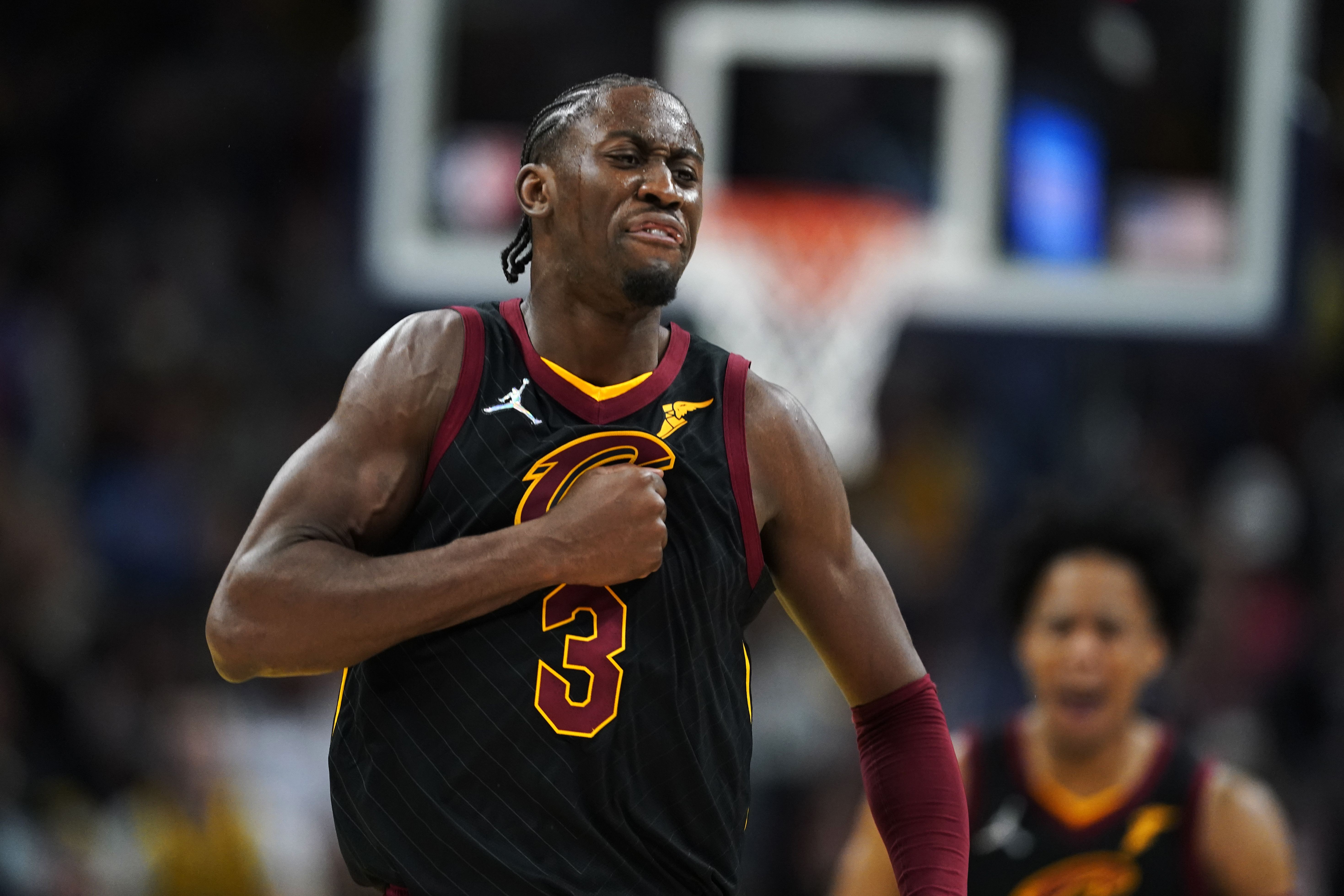 5876x3918 Cavaliers star Caris LeVert out with foot sprain