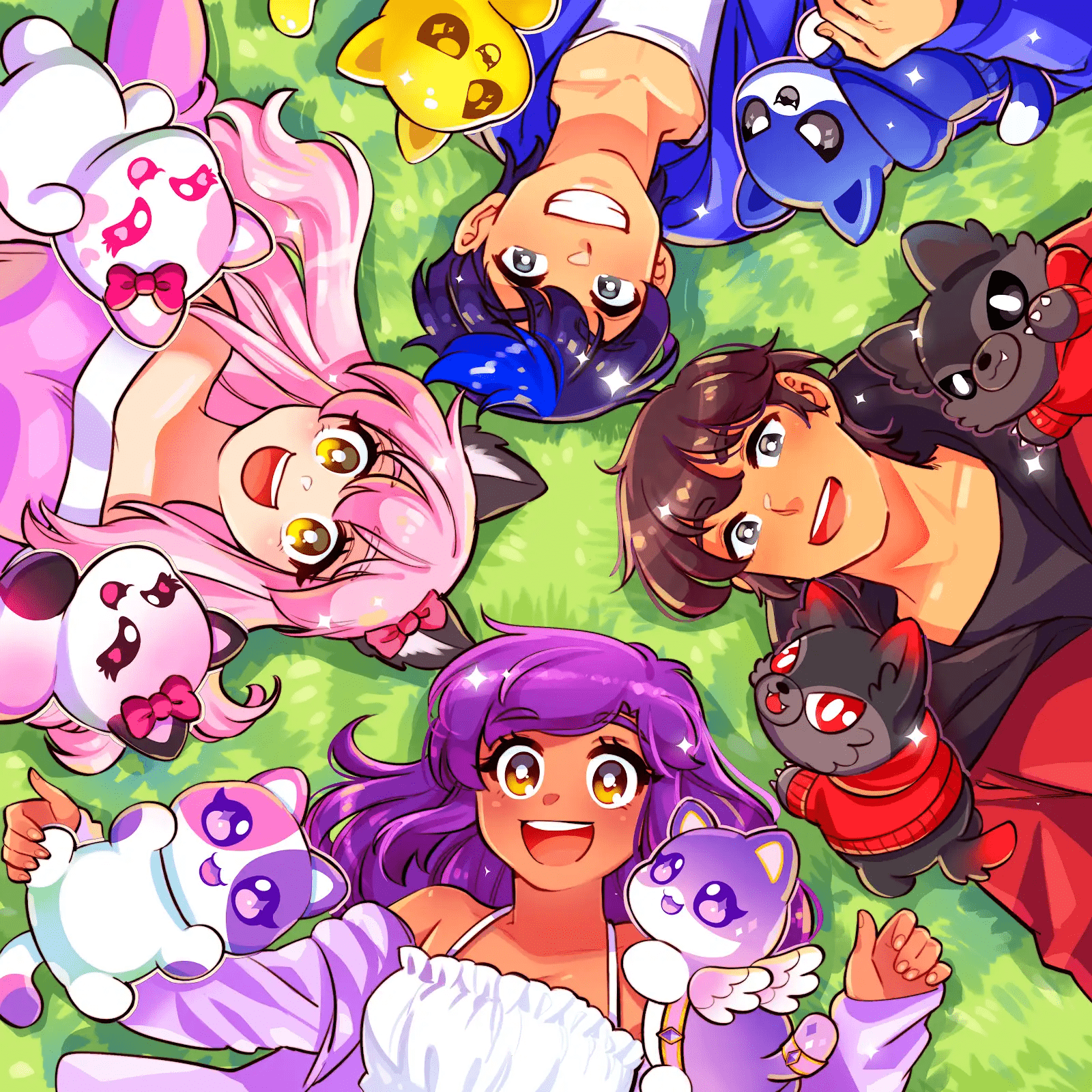 1600x1600 If MyStreet were to be made as an animated show or comic, which artist's artstyle from Aphmau's channel would you prefer for it?