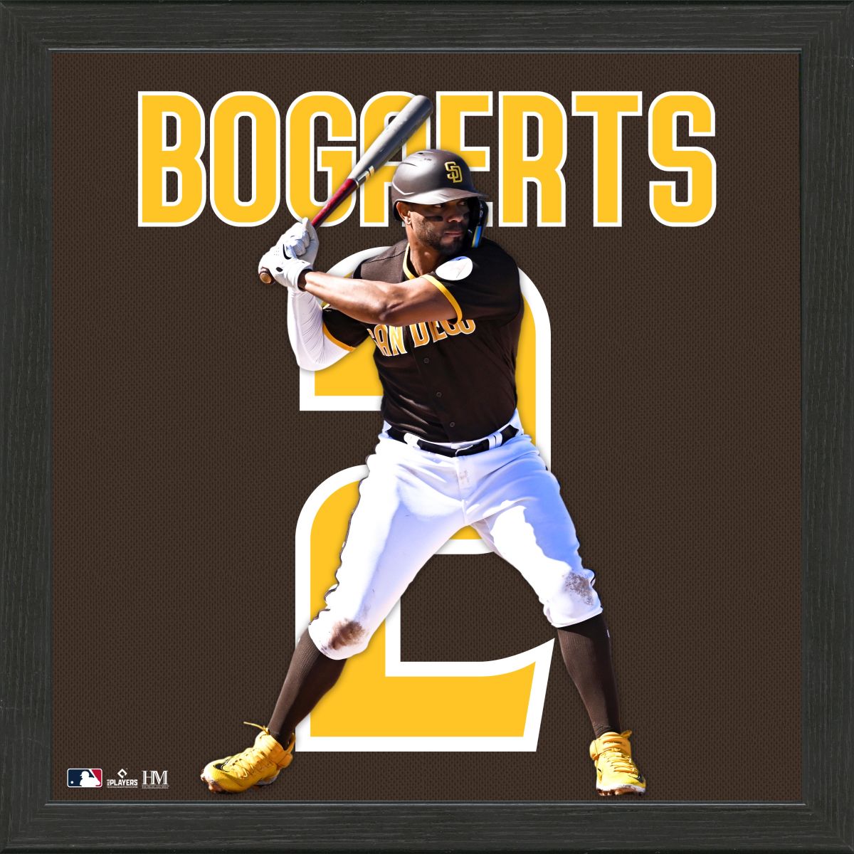 1200x1200 Xander Bogaerts Padres IMPACT Jersey Frame. Shop The San Diego Union Tribune Official Store