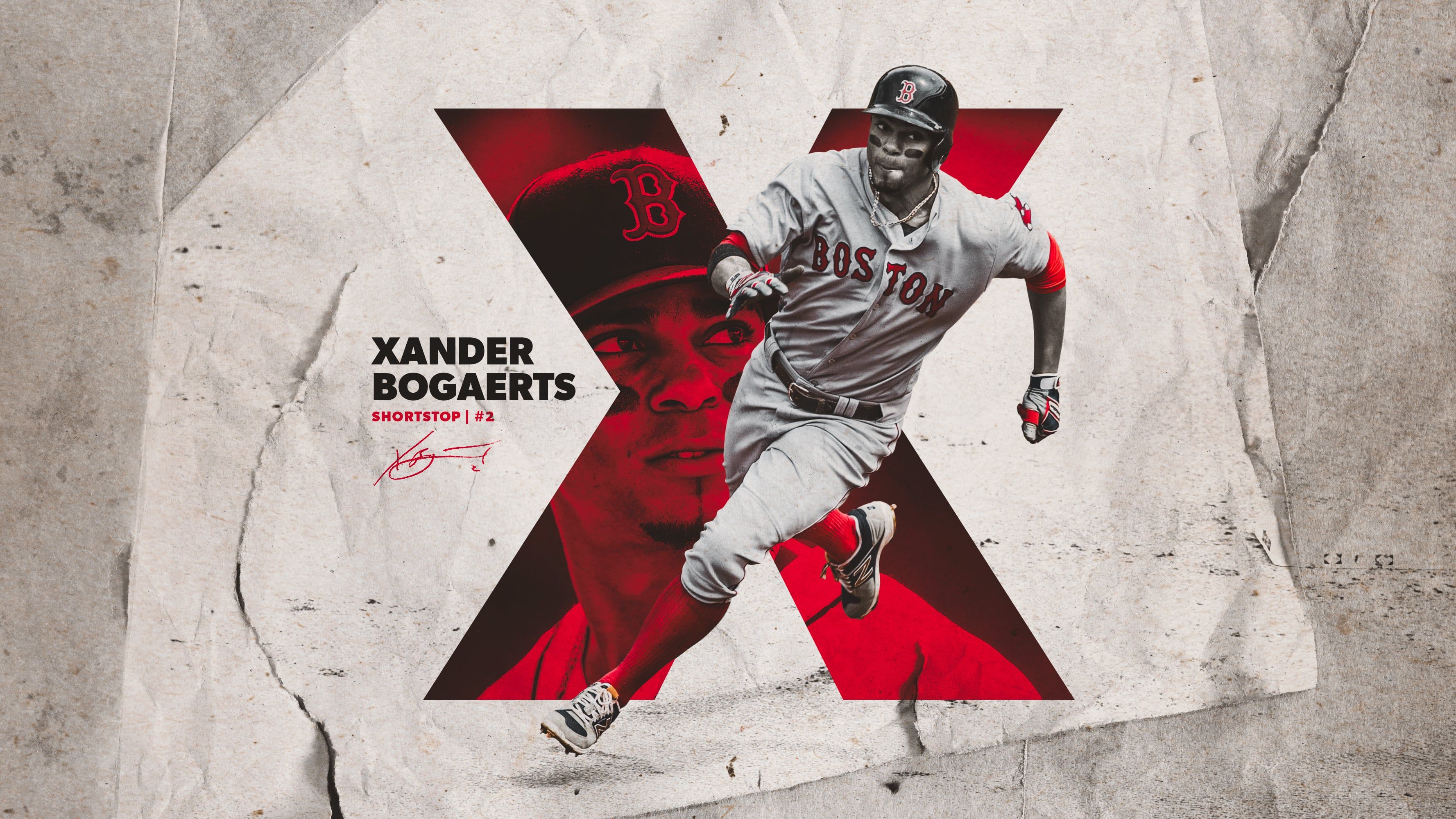 3555x2000 Xander Bogaerts Desktop Wallpaper