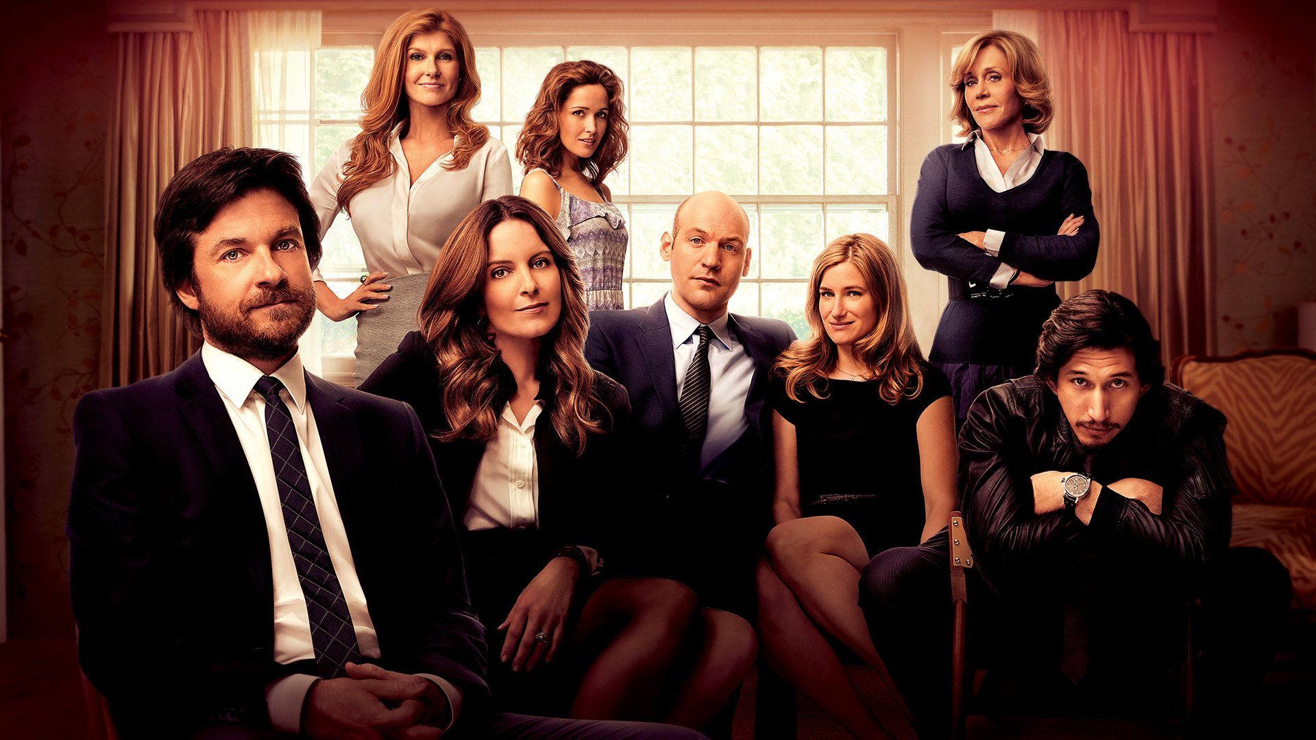 1920x1080 Download Rose Byrne Adam Driver Corey Stoll Jane Fonda Jason Bateman Tina Fey Movie This Is Where I Leave You HD Wallpaperx1080