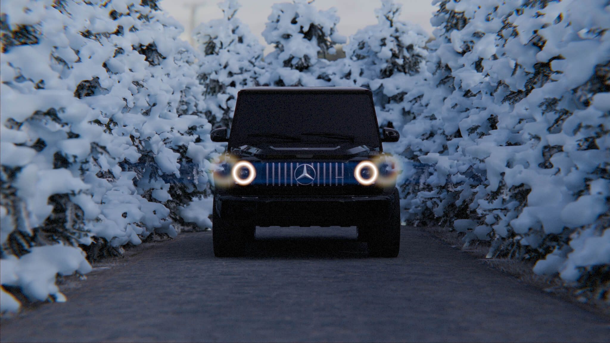 2048x1152 Merecedes G63 Wagon Wallpaper